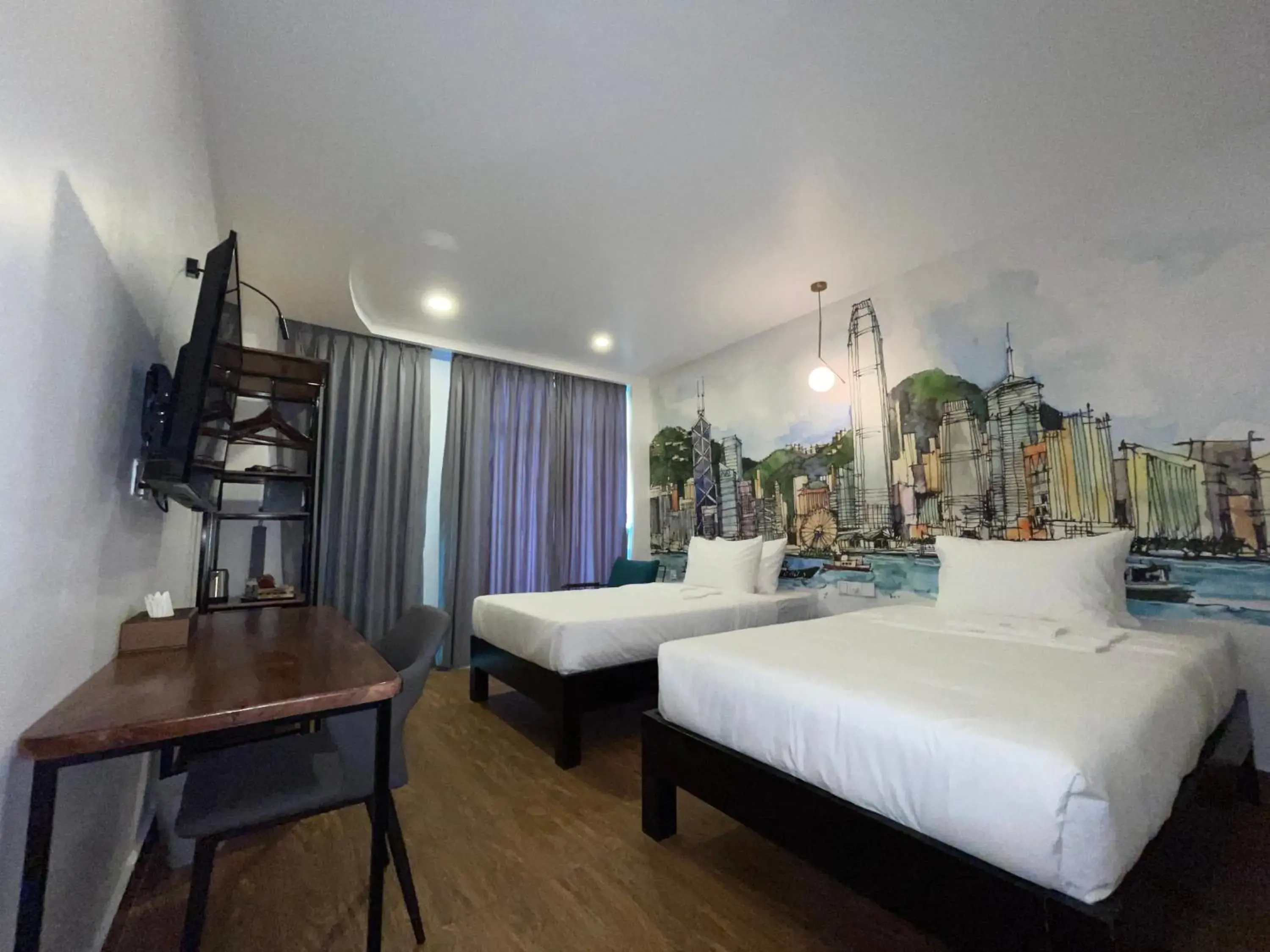 Deluxe Twin Room - single occupancy in Times Hotel at Bassac Lane Deluxe Twin Room - single occupancy in Times Hotel at Bassac Lane