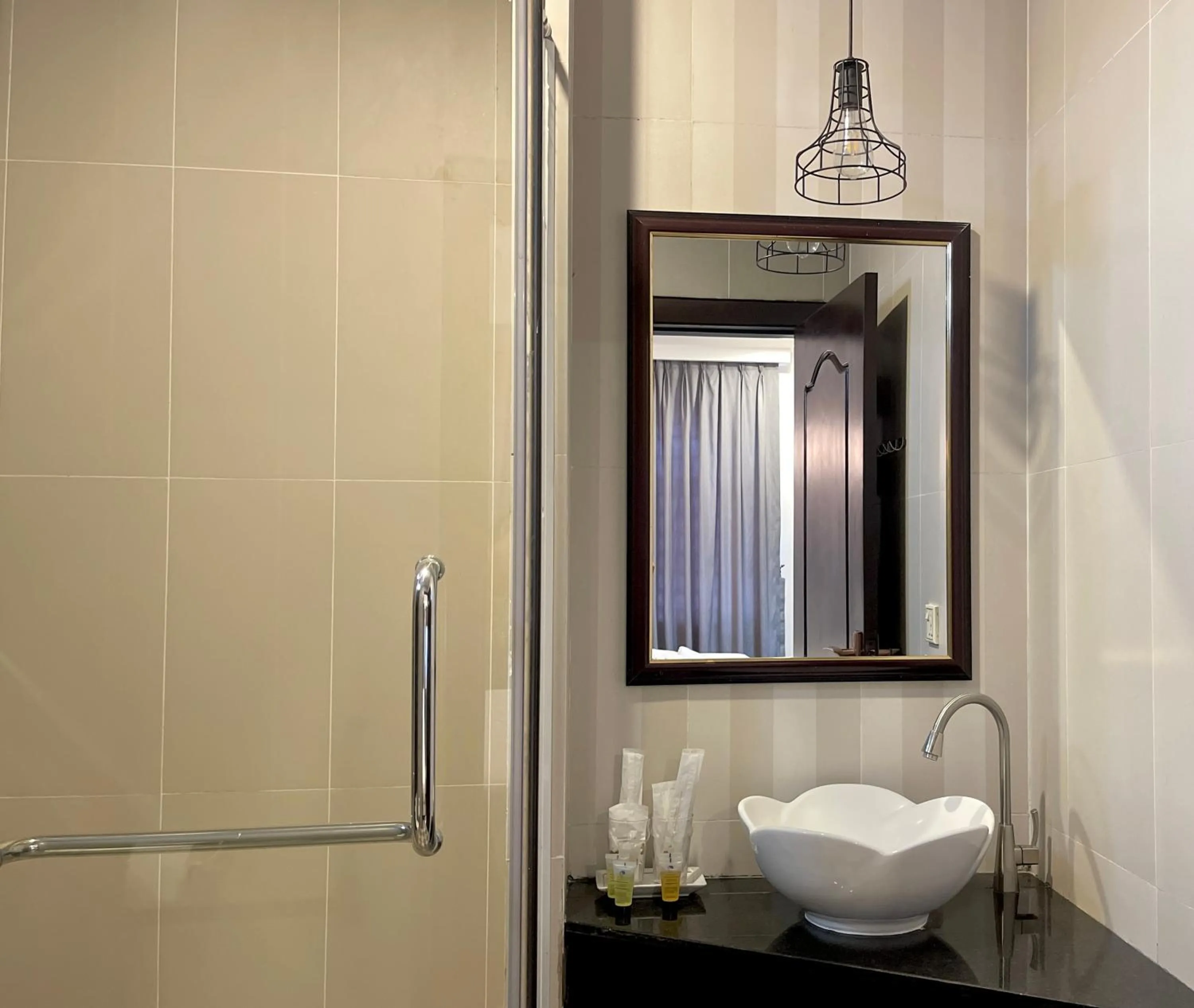 Bathroom in Times Hotel at Bassac Lane