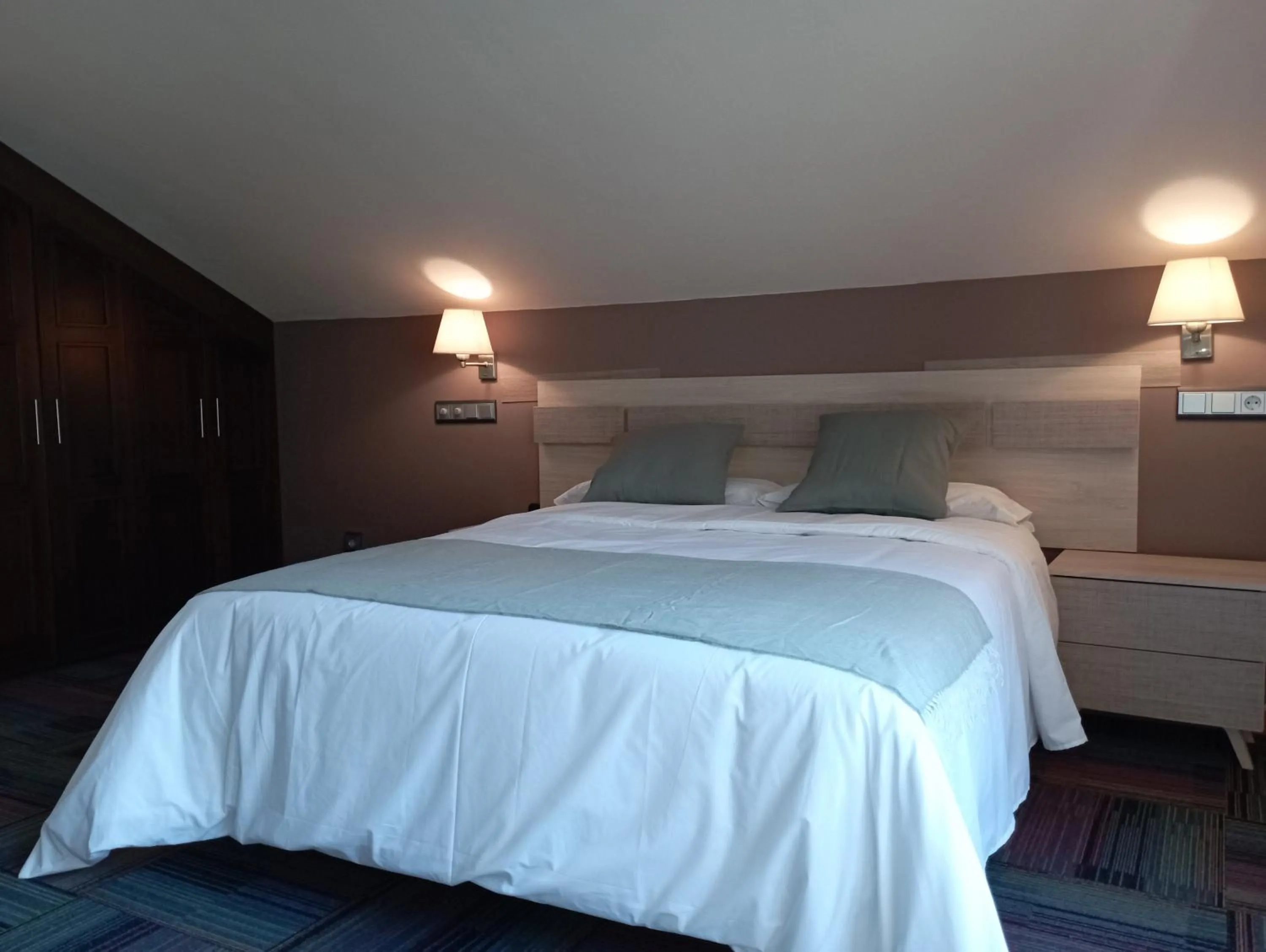 Bed in Hotel San Martino