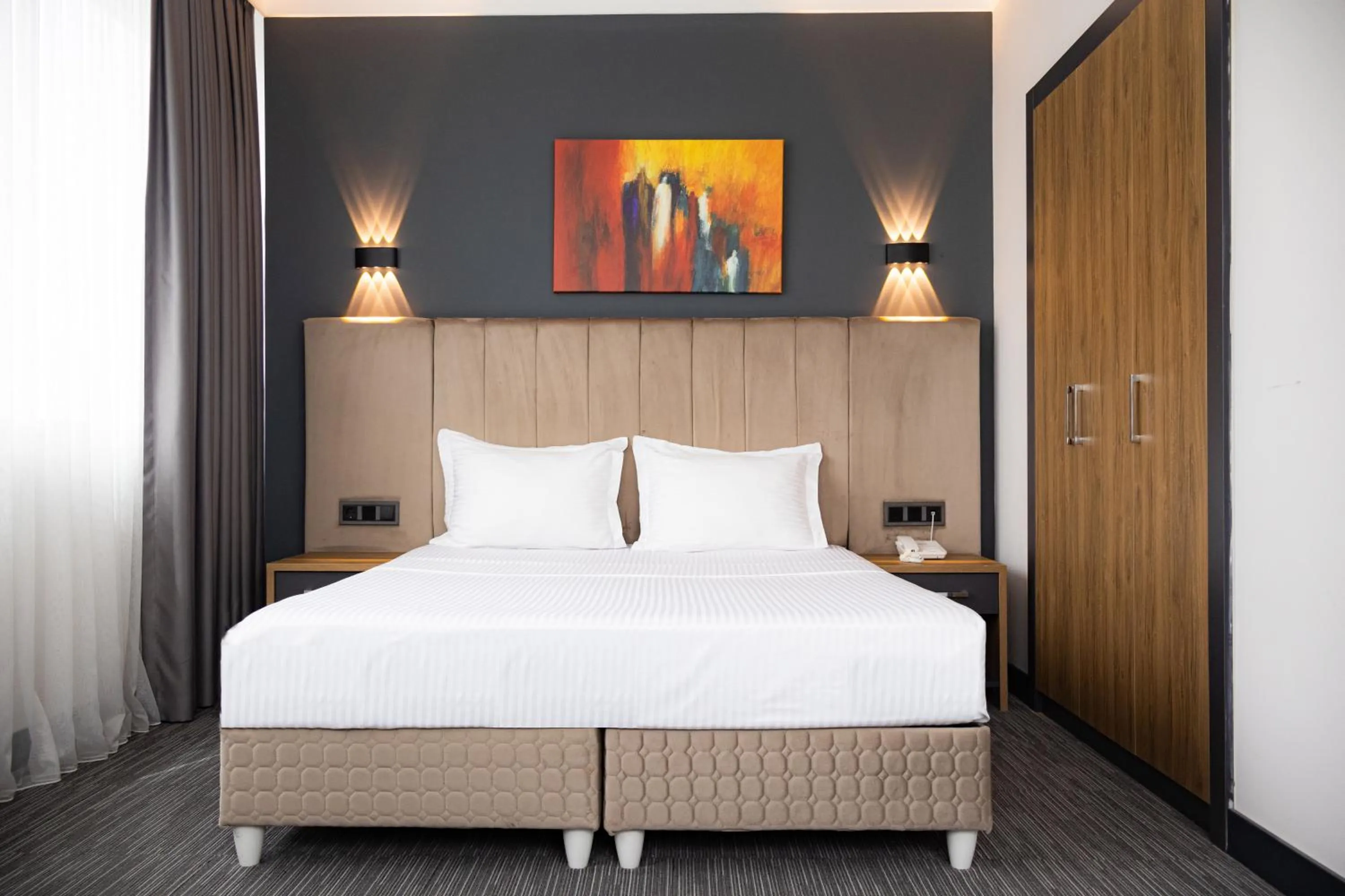 Bedroom, Bed in HOME PLUS Hotel