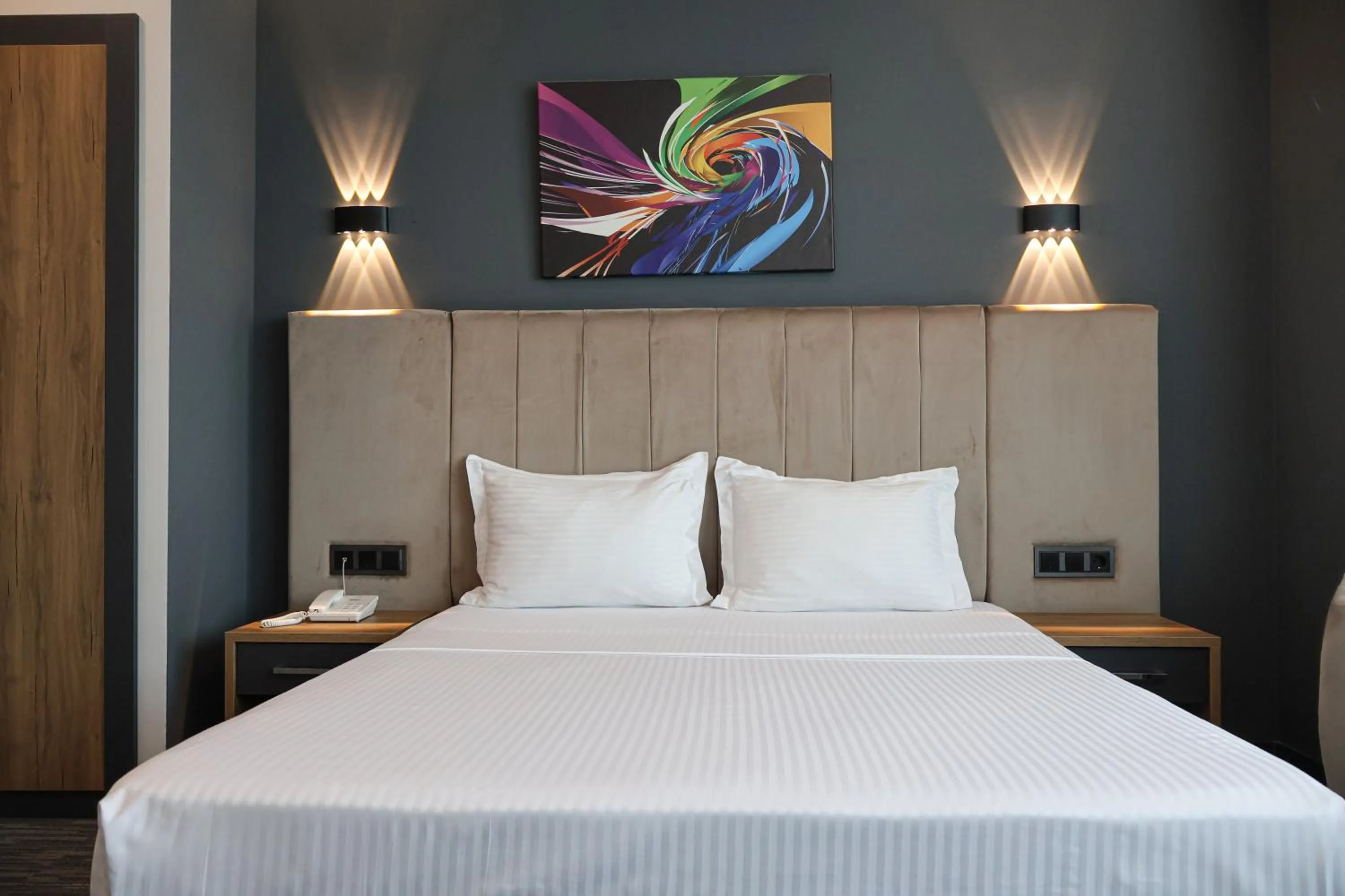 Bedroom, Bed in HOME PLUS Hotel