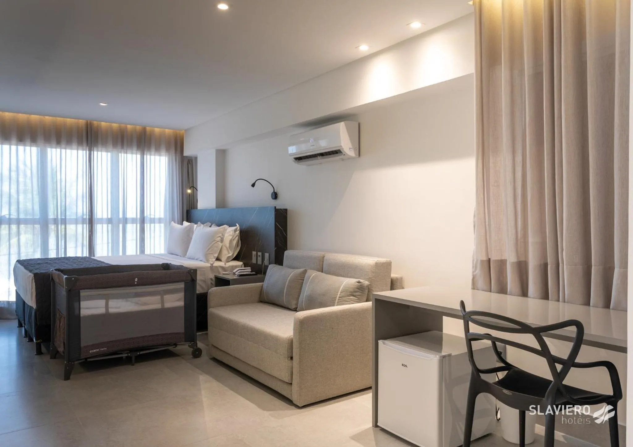 Bed in Slaviero João Pessoa