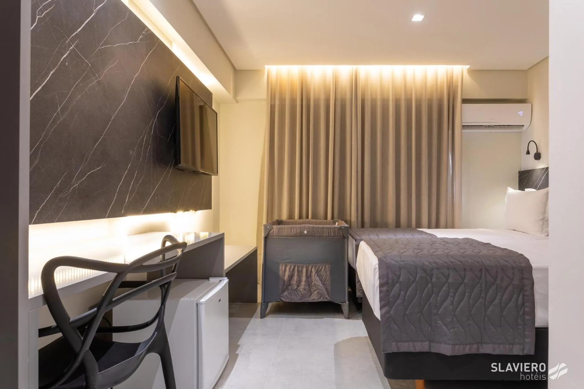 Bed in Slaviero João Pessoa