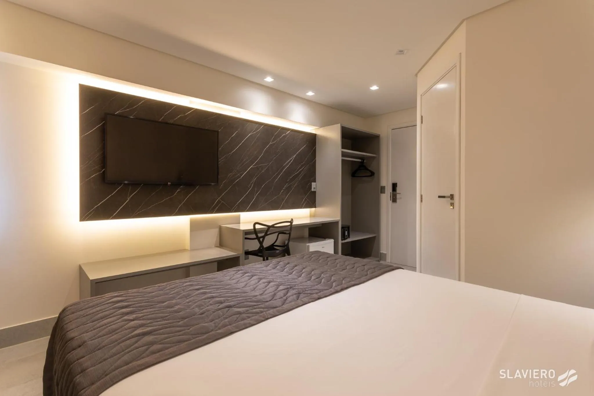 Bed in Slaviero João Pessoa