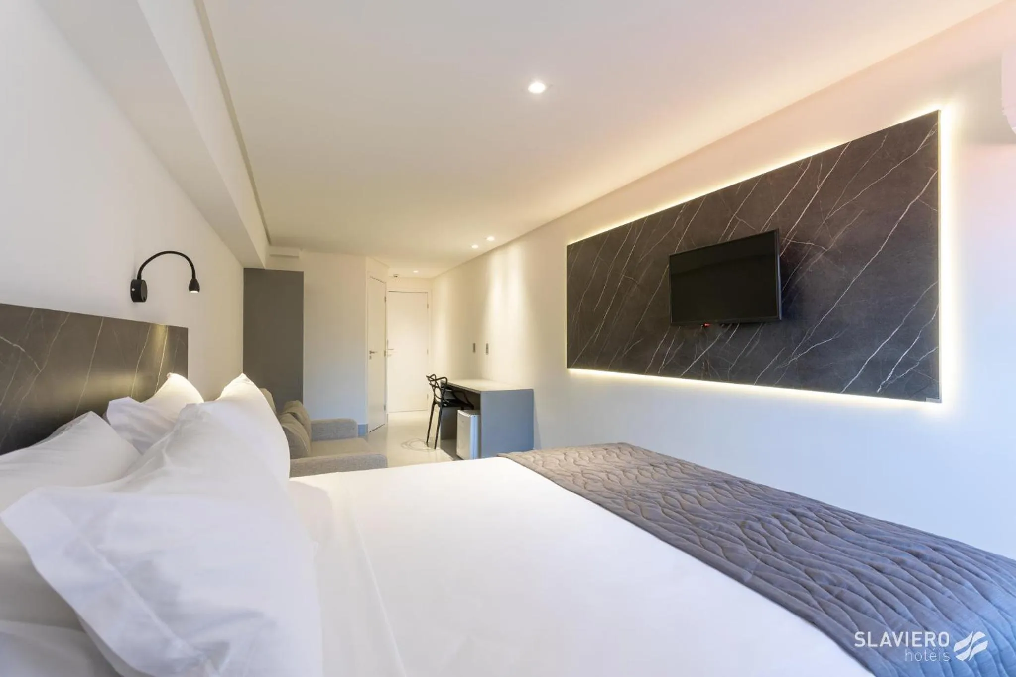 Bed in Slaviero João Pessoa