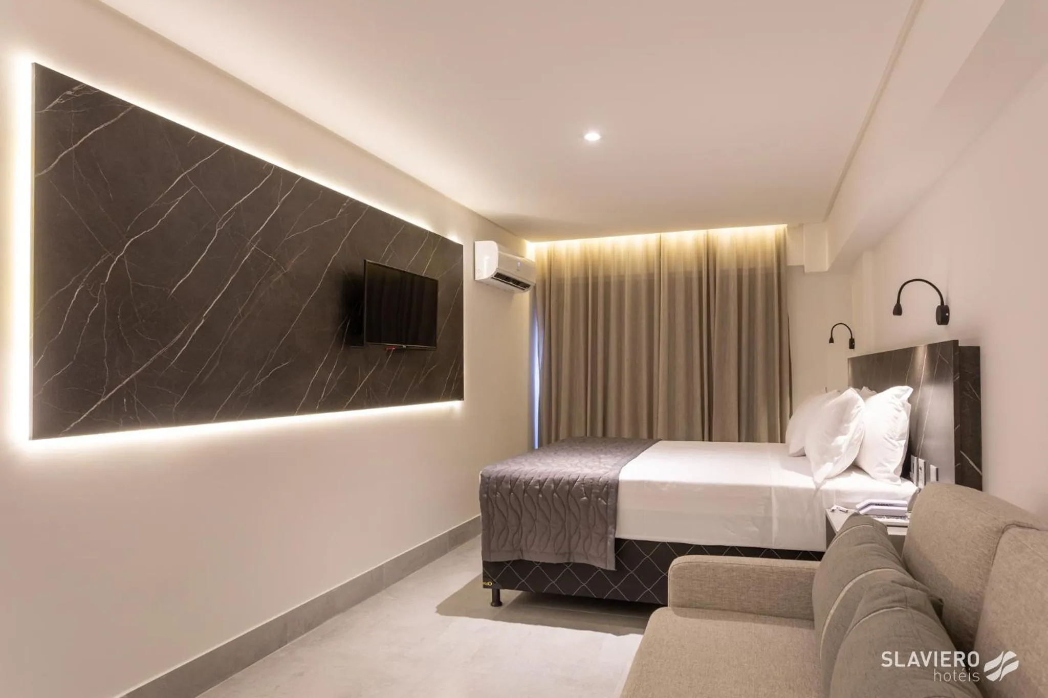 Bed in Slaviero João Pessoa