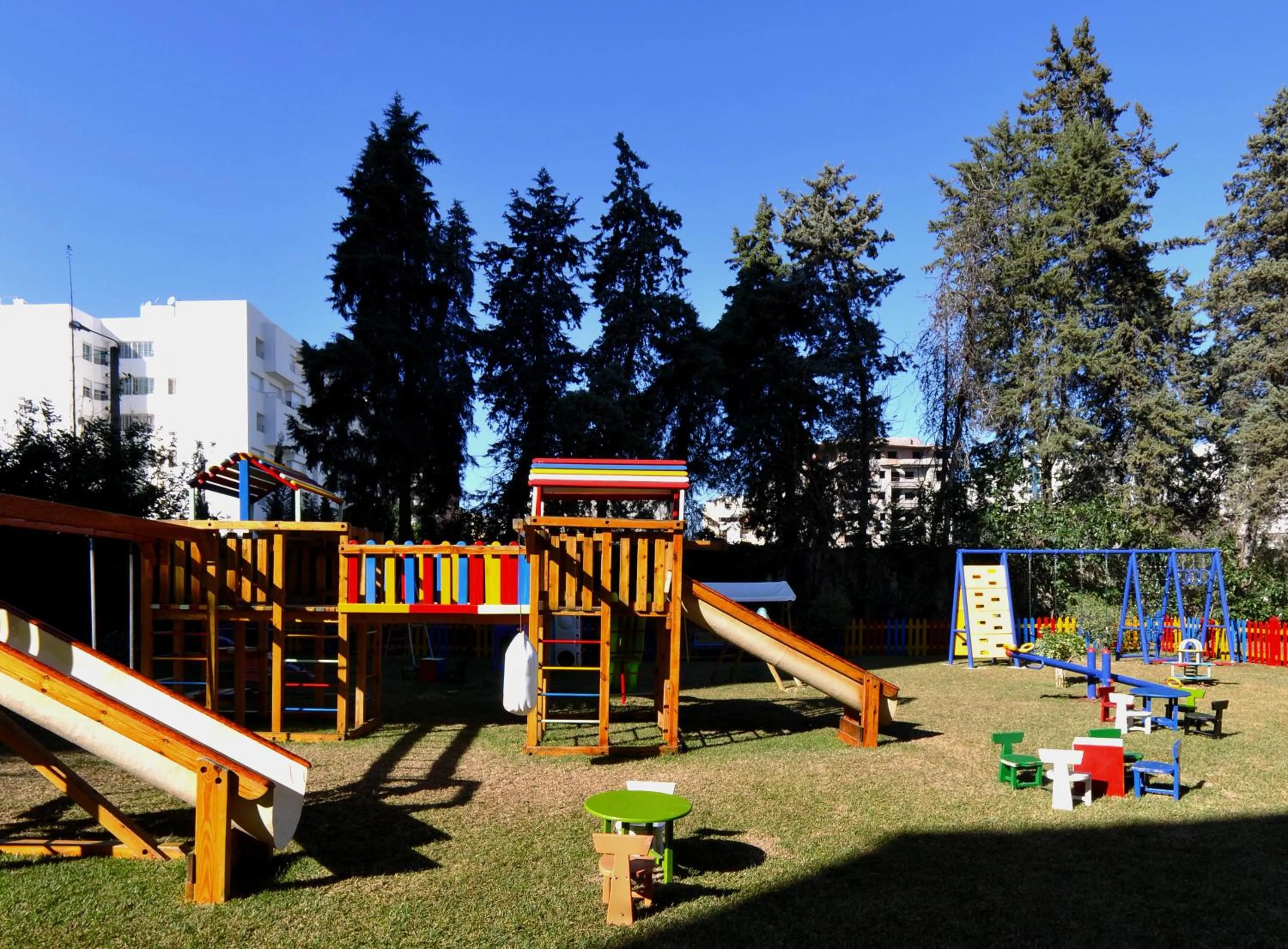 Children play ground in Royal Mirage Fes Hotel