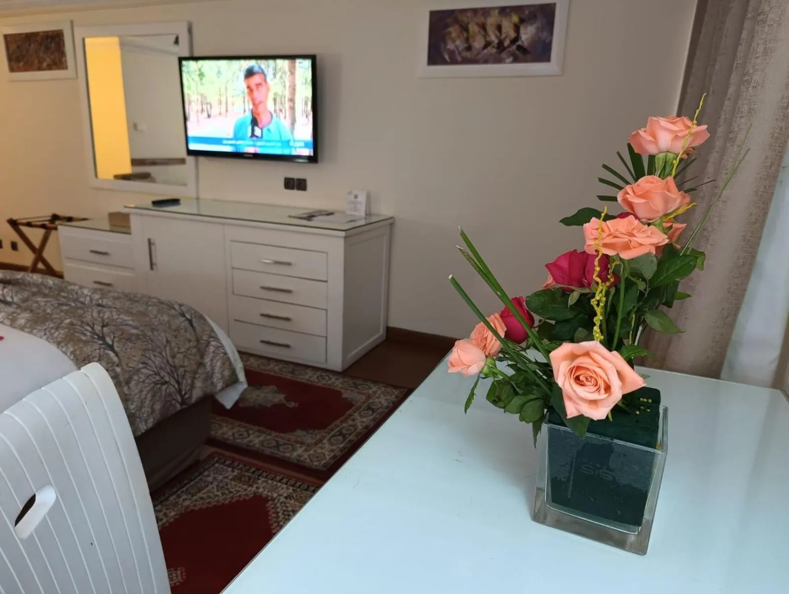 Bed in Royal Mirage Fes Hotel