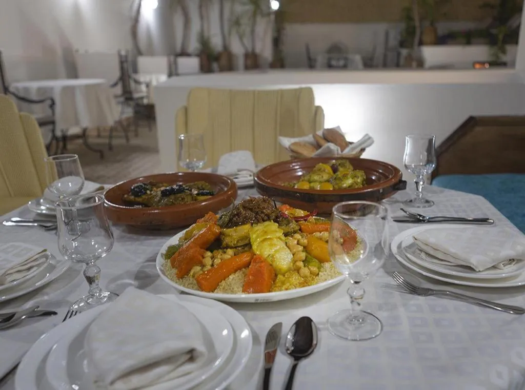 Living room in Riad Maison Belbaraka