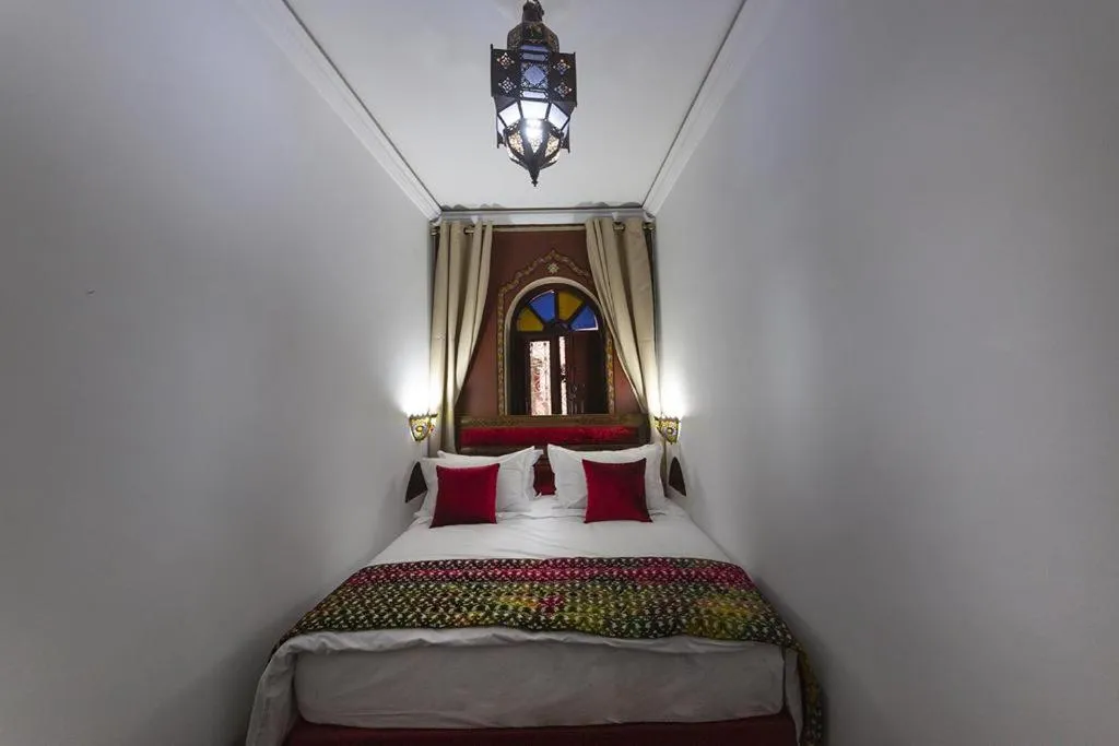 Bed in Riad Maison Belbaraka