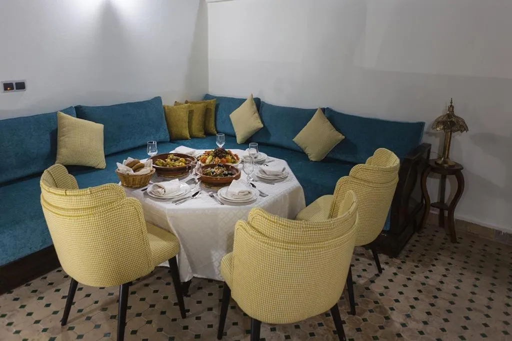 Living room in Riad Maison Belbaraka