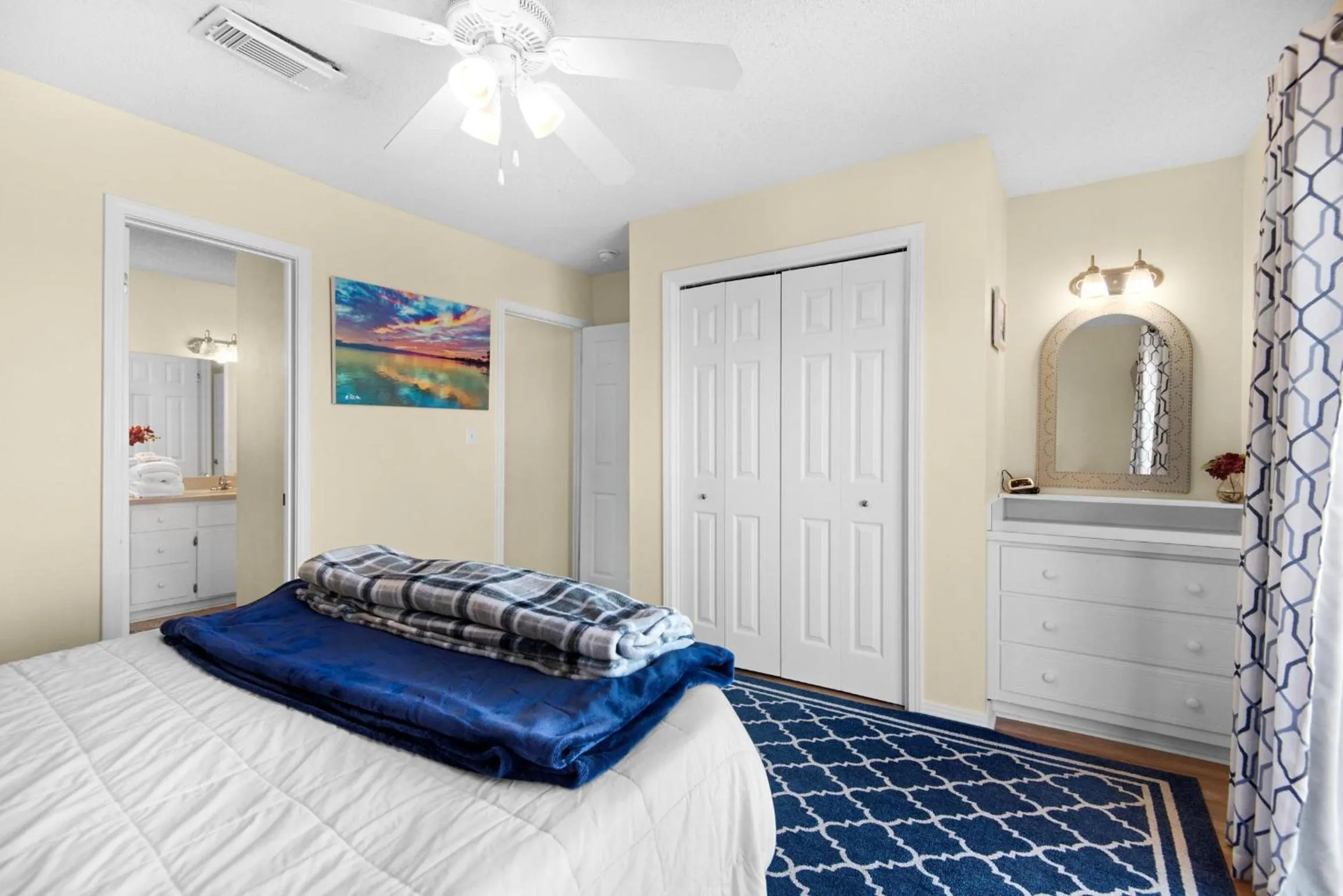 Bed in Barefoot & Buzzed