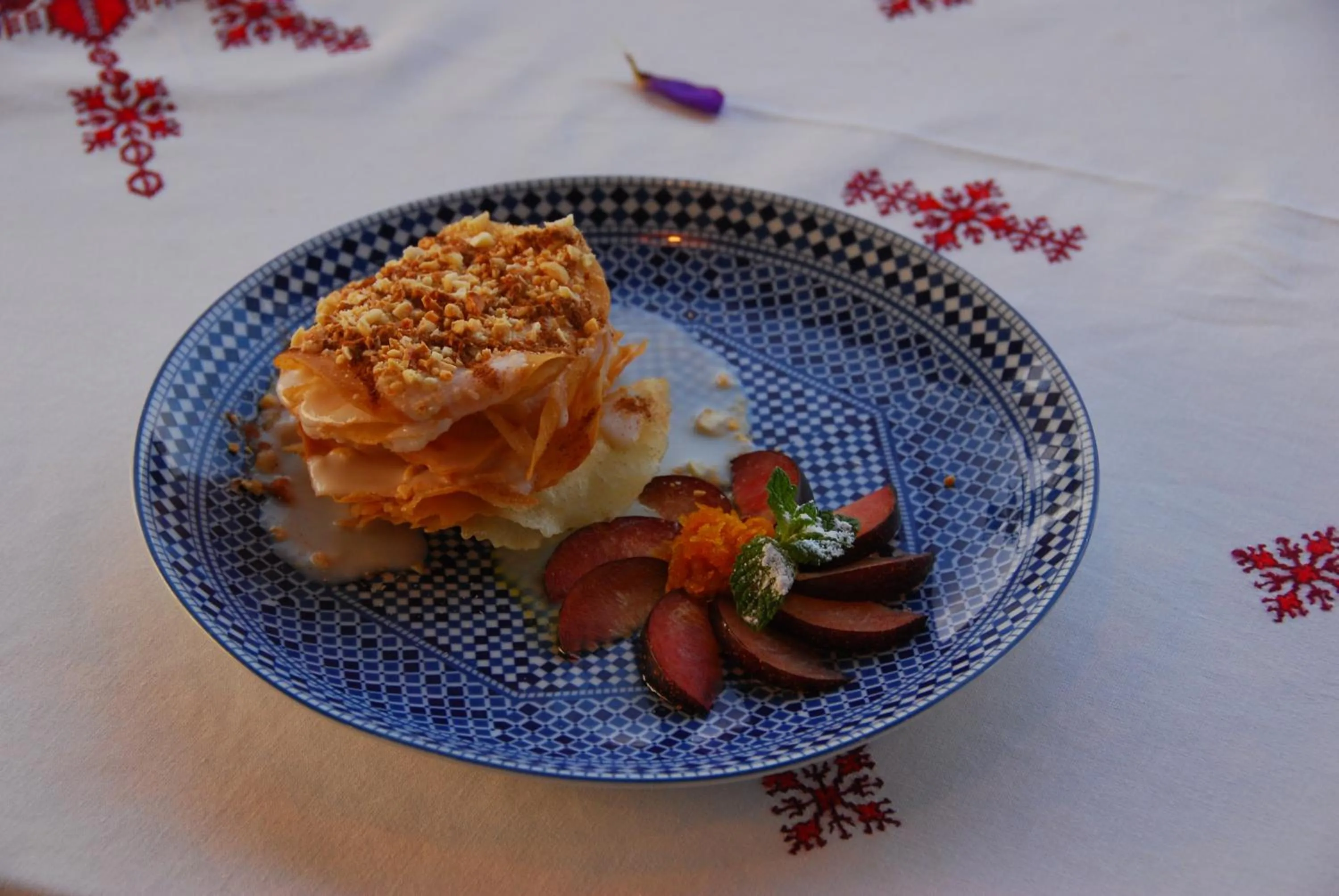 Food in Riad El Ghalia