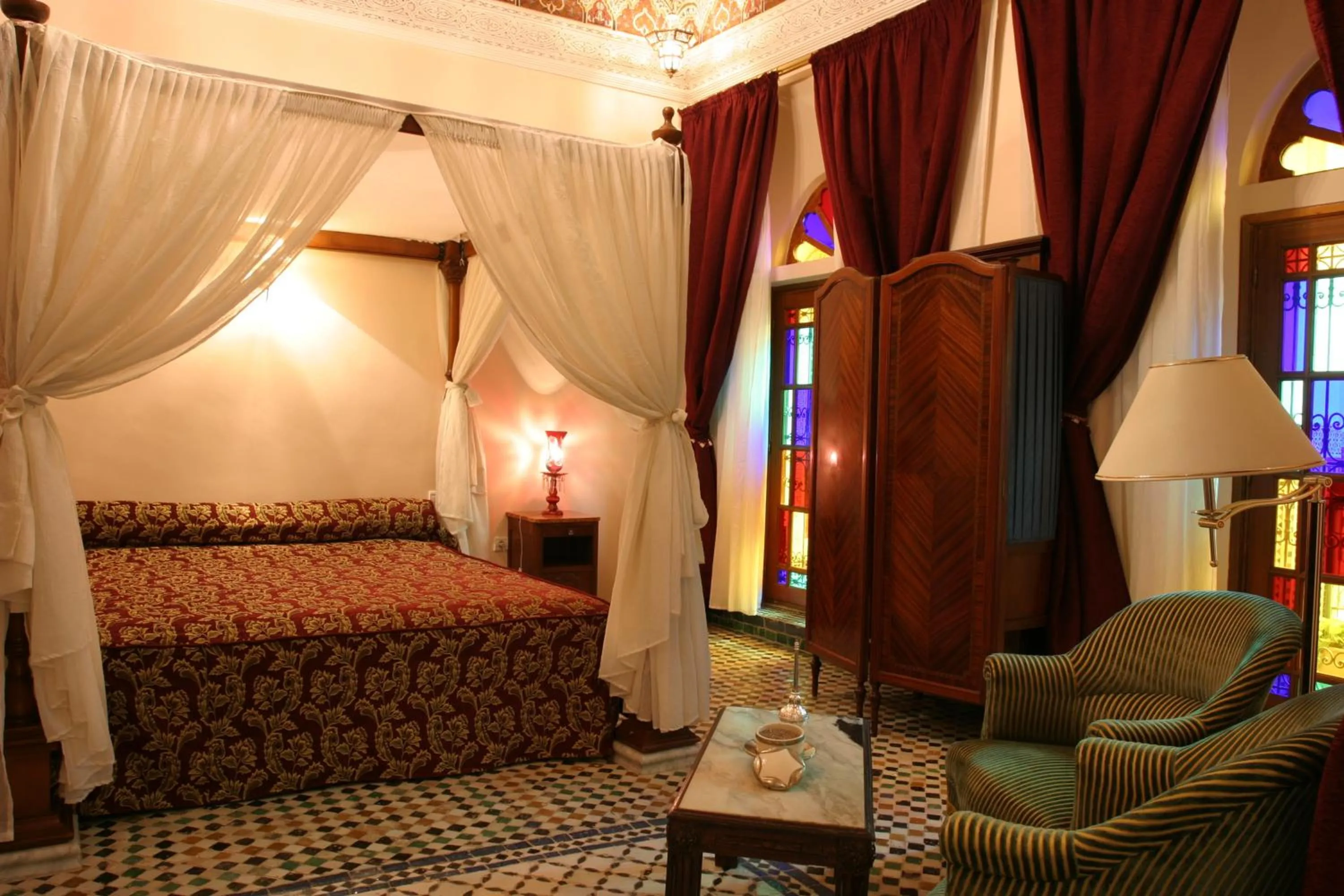 Bedroom, Bed in Riad El Ghalia