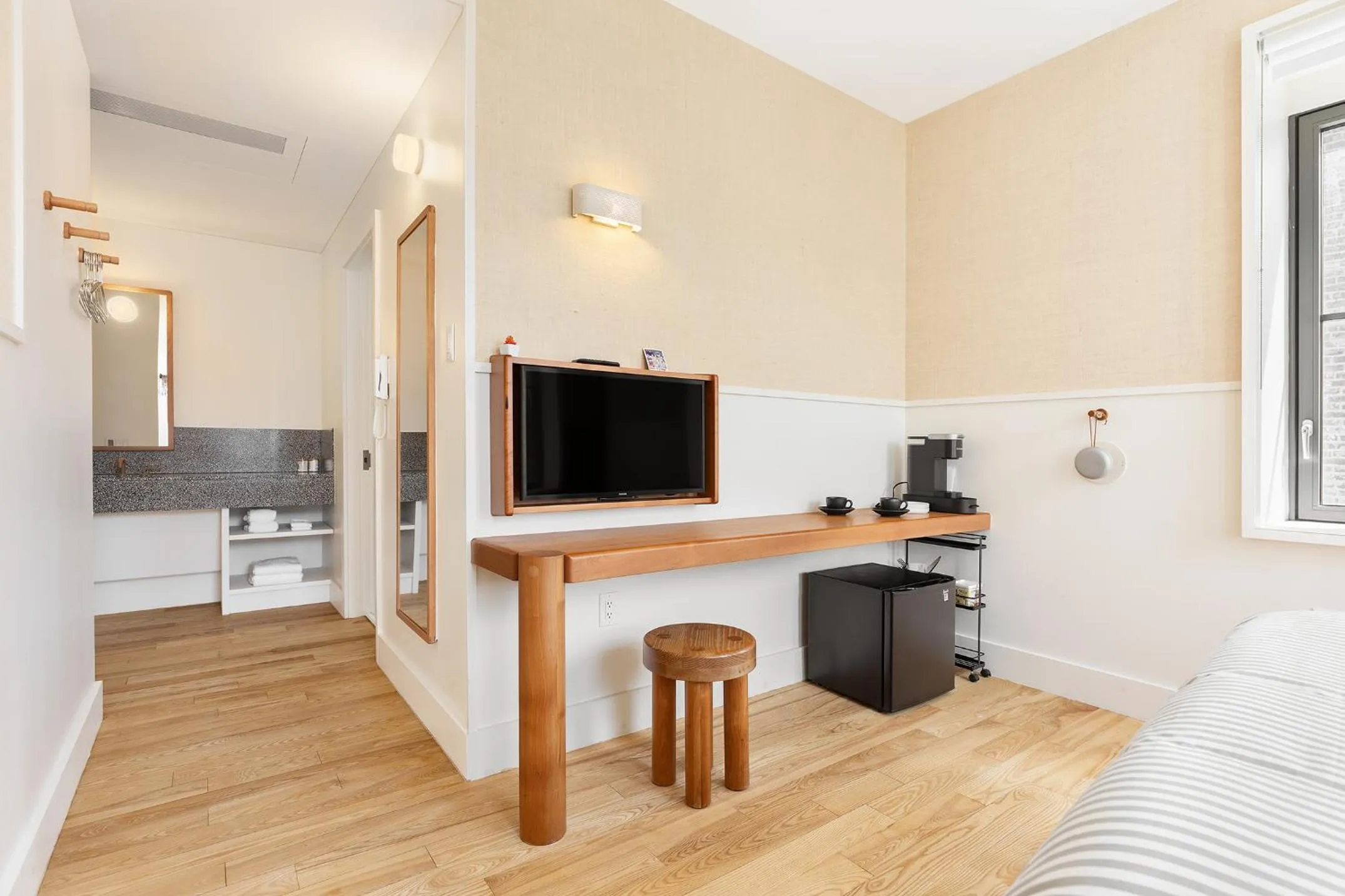 Bedroom in UNTITLED at 3 Freeman Alley