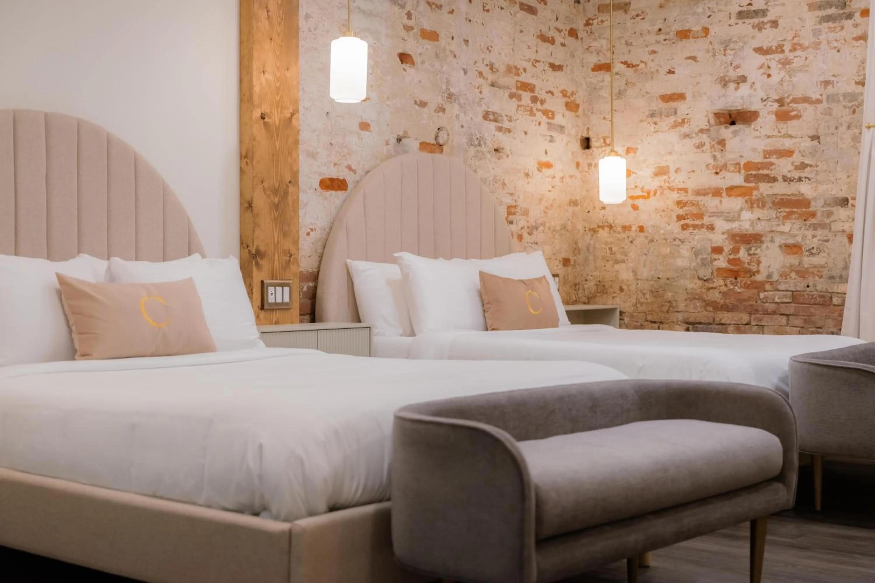 Bed in The Chandler Hotel