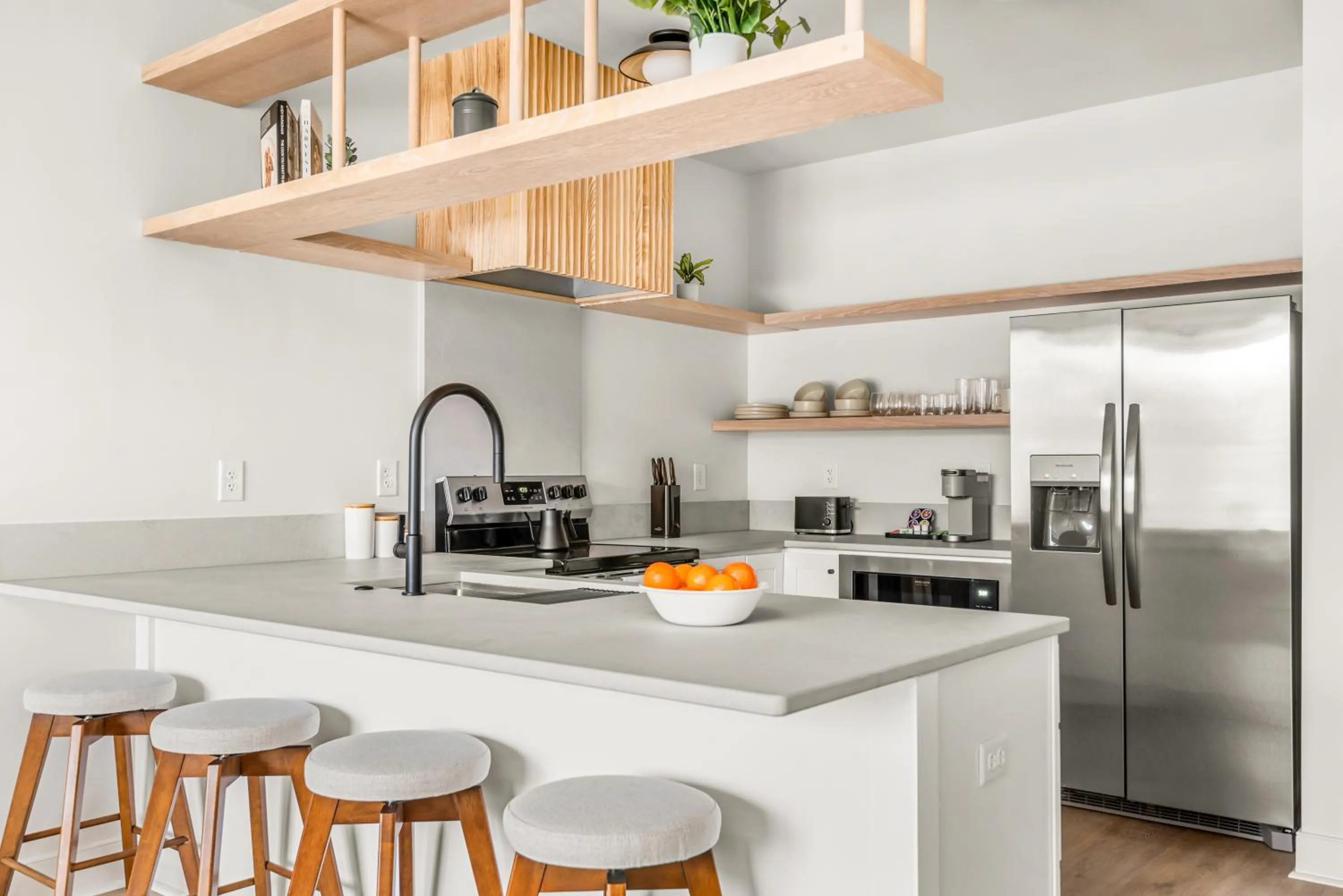 Kitchen or kitchenette in The Eighteen by Locale