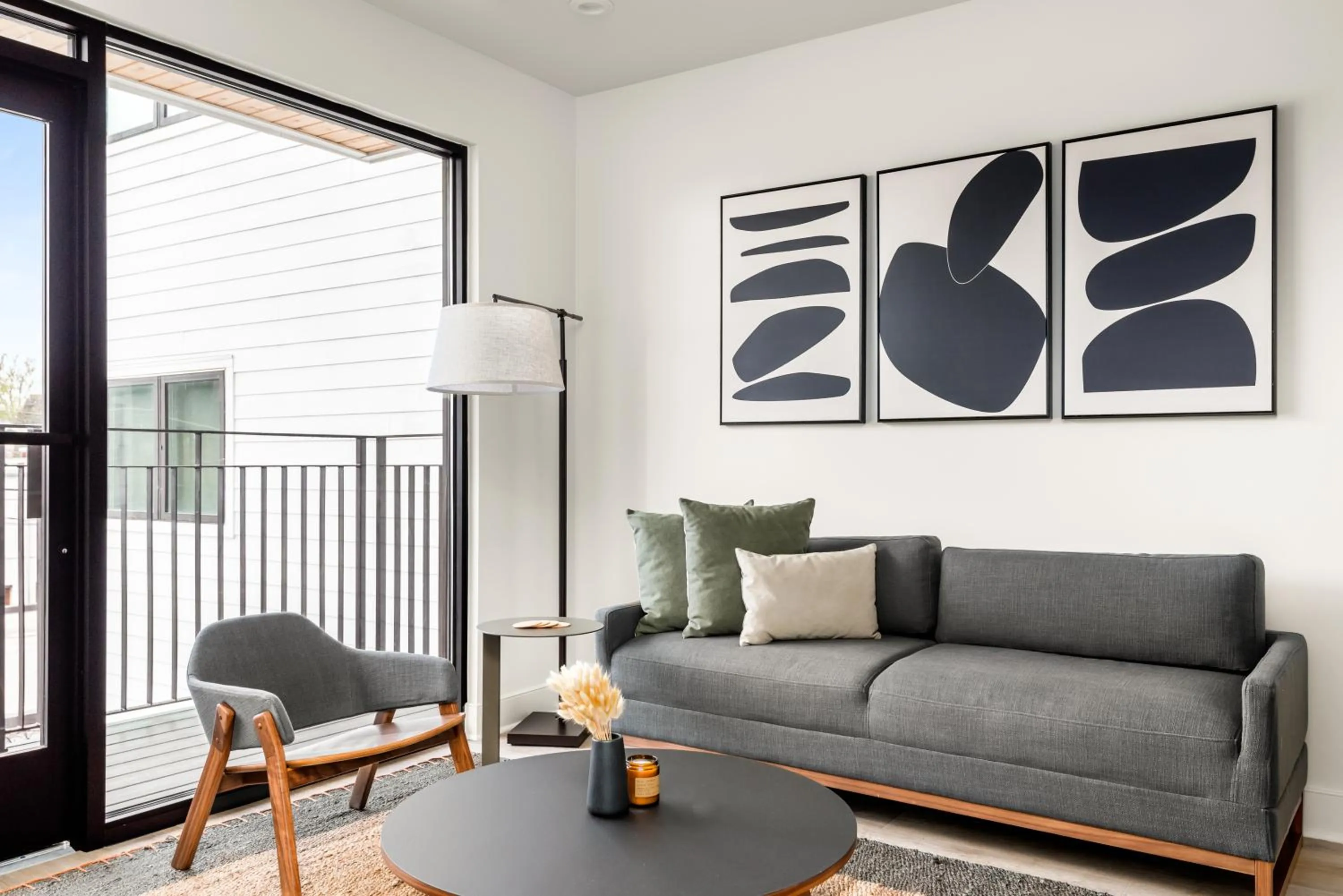 Living room in The Eighteen by Locale