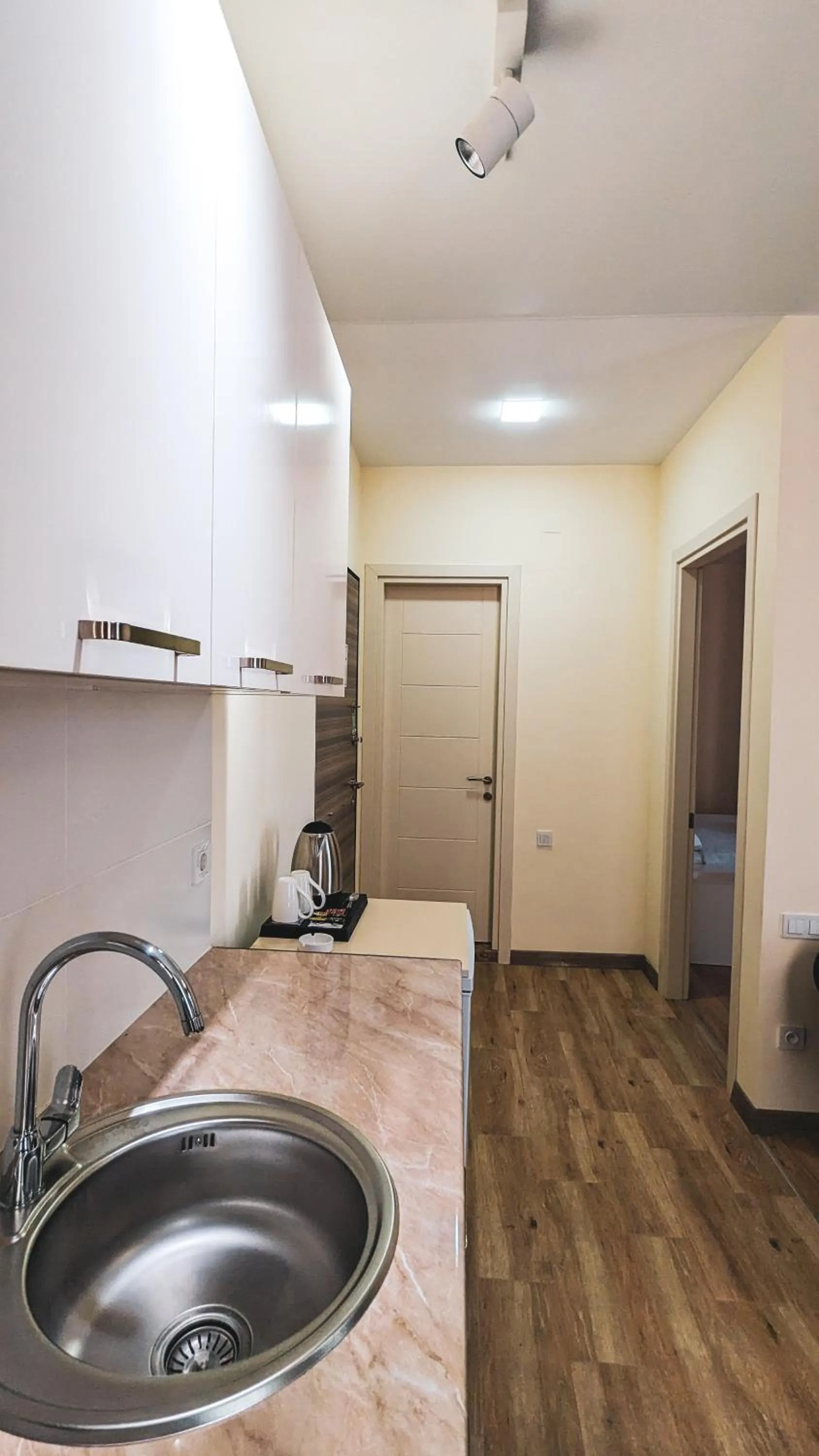 Kitchen or kitchenette in GG ApartHotel