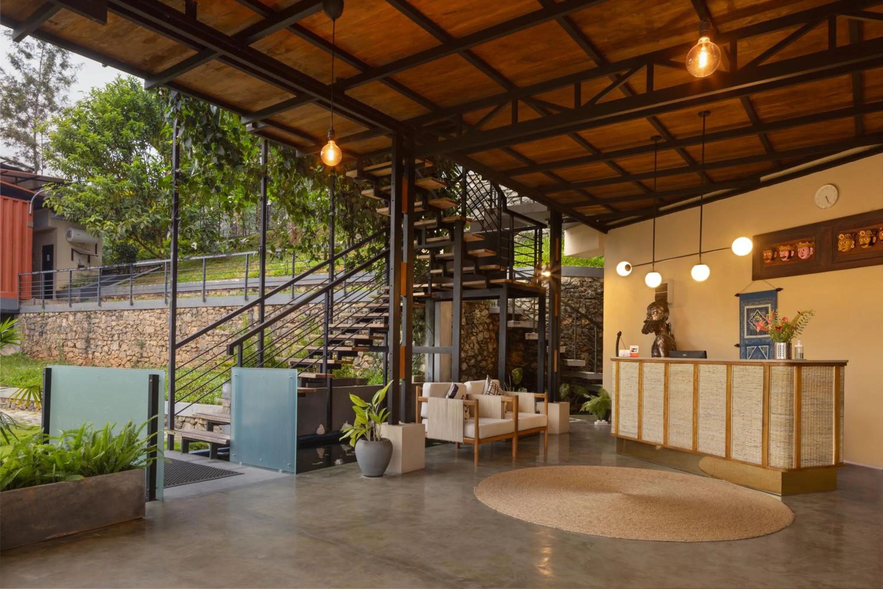 Lobby or reception in The Cubes Ella