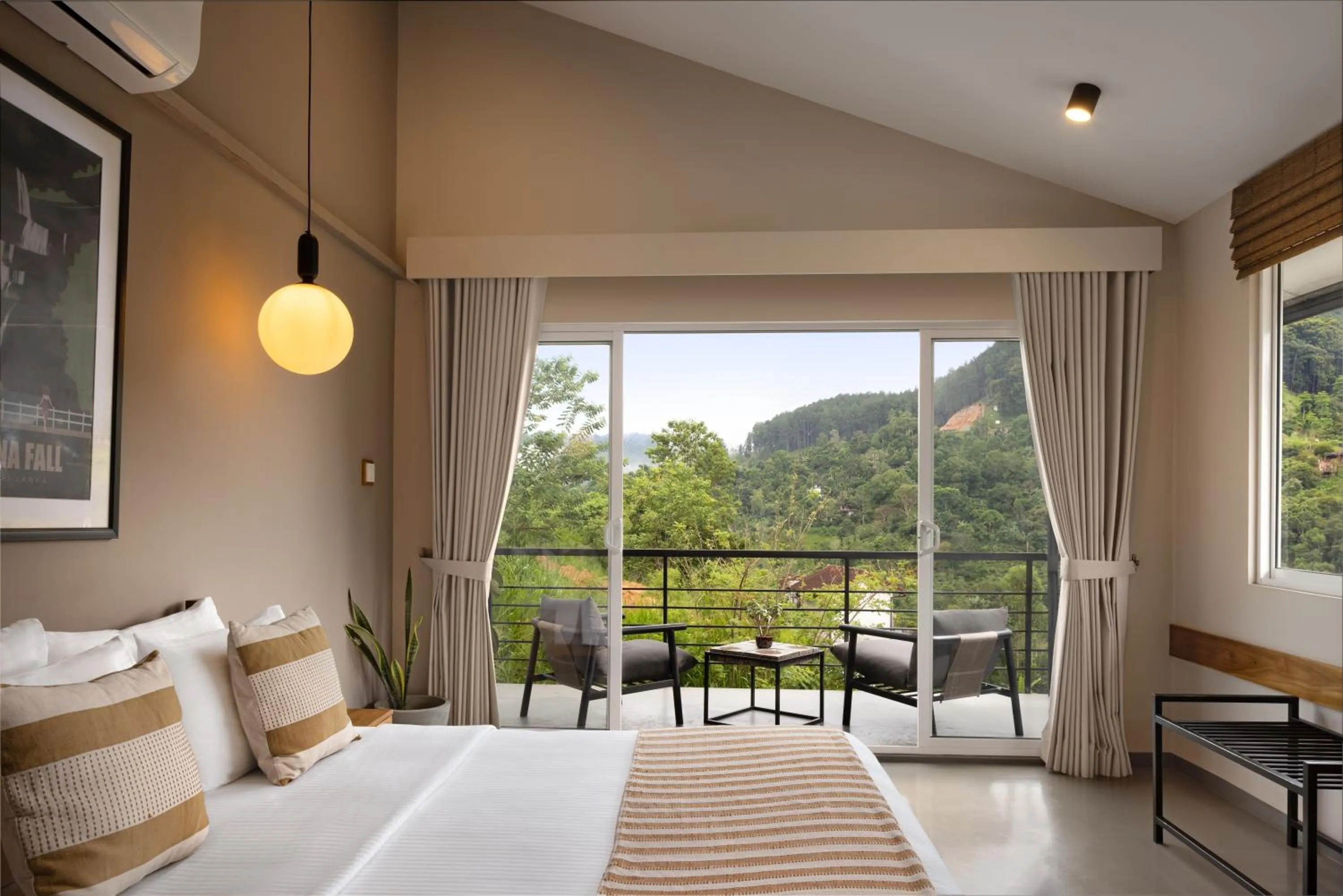 Balcony/Terrace, Bed in The Cubes Ella