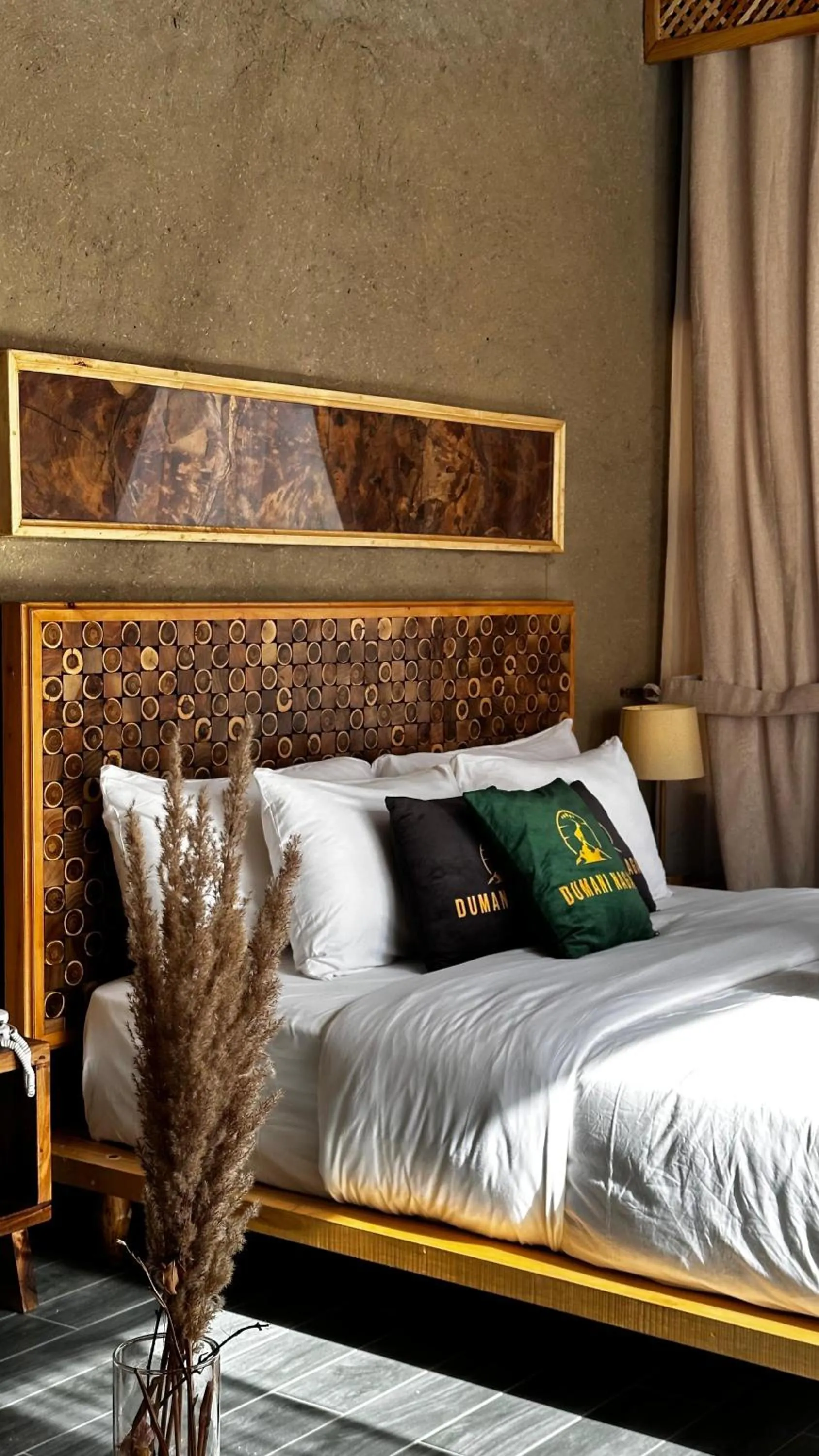 Bed in Dumani Nagar Hotel & Resort