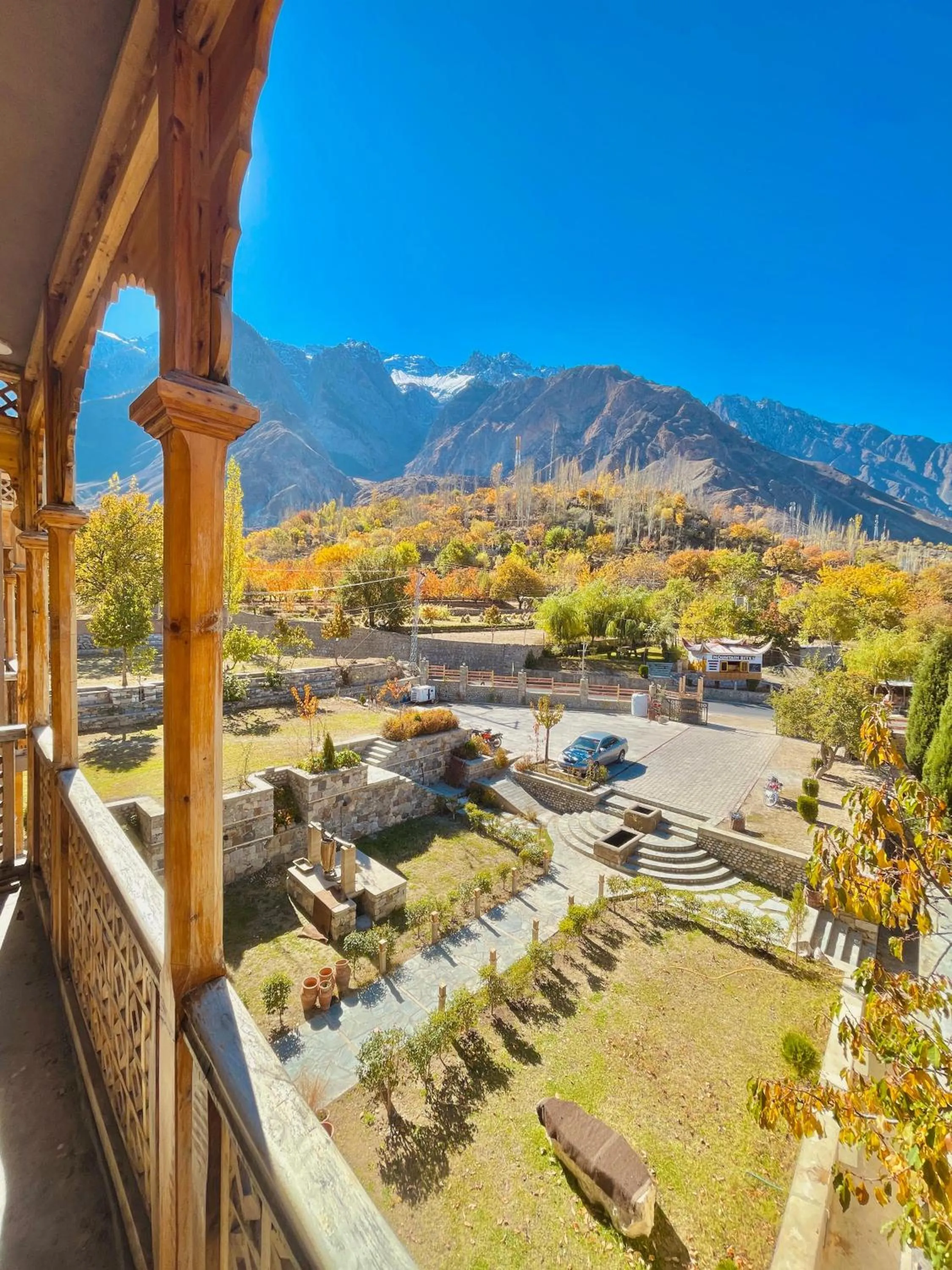 View (from property/room) in Dumani Nagar Hotel & Resort