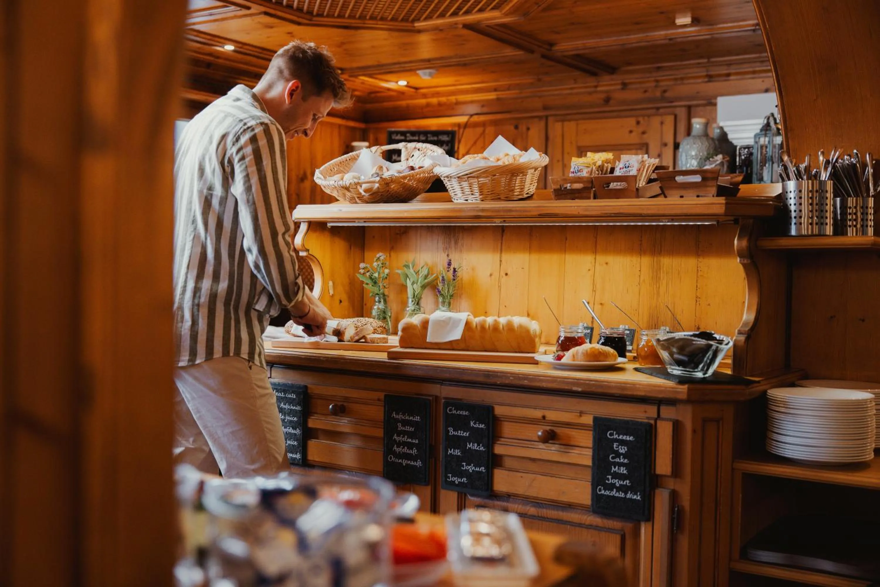 Breakfast in Hotel Oberland