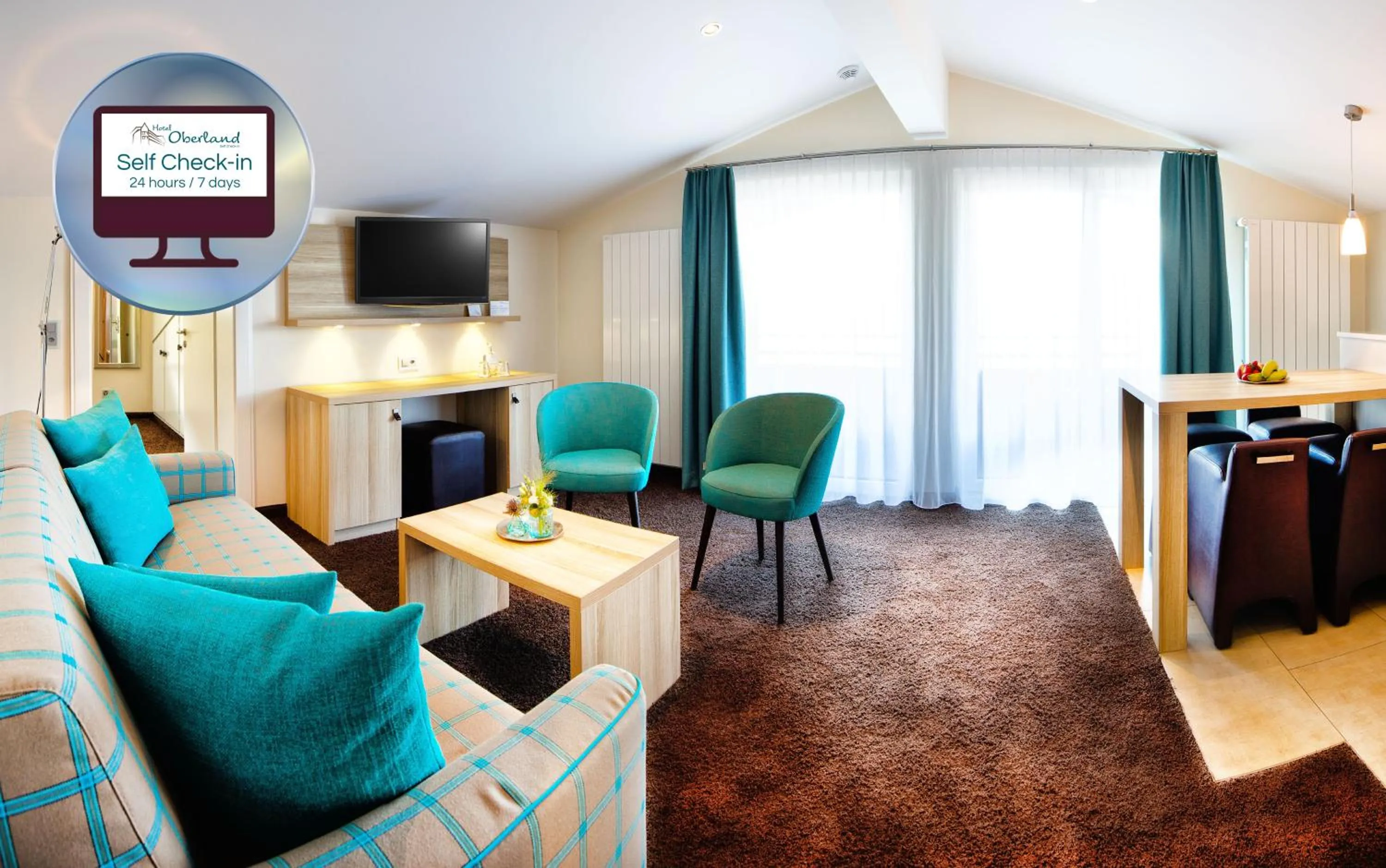 Living room in Hotel Oberland