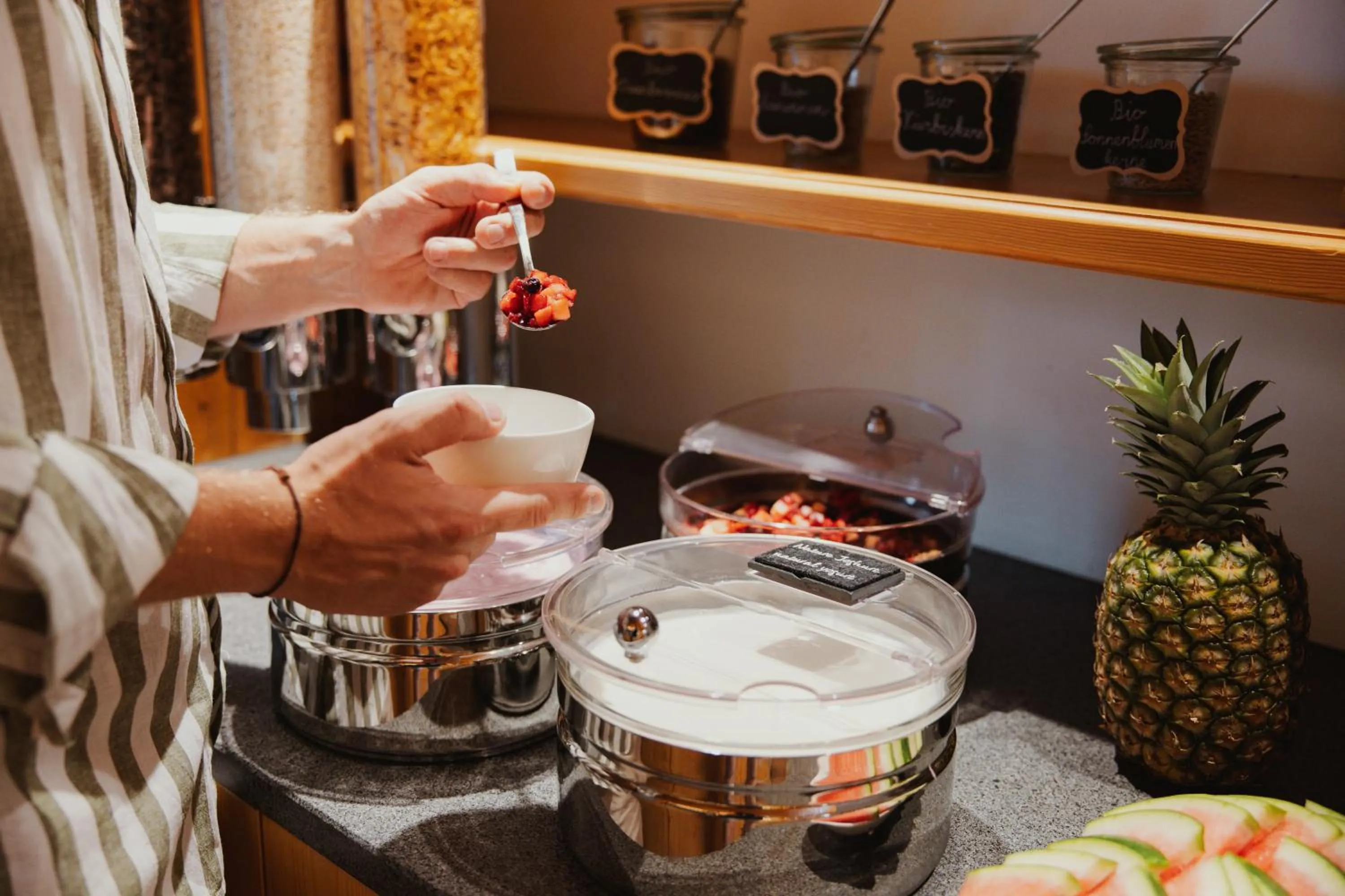 Breakfast in Hotel Oberland