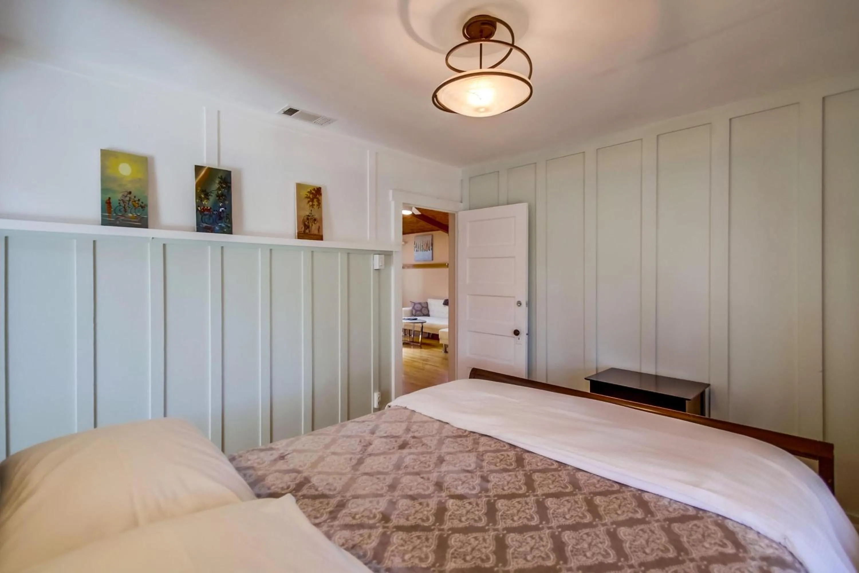 Bed in OB Beach House