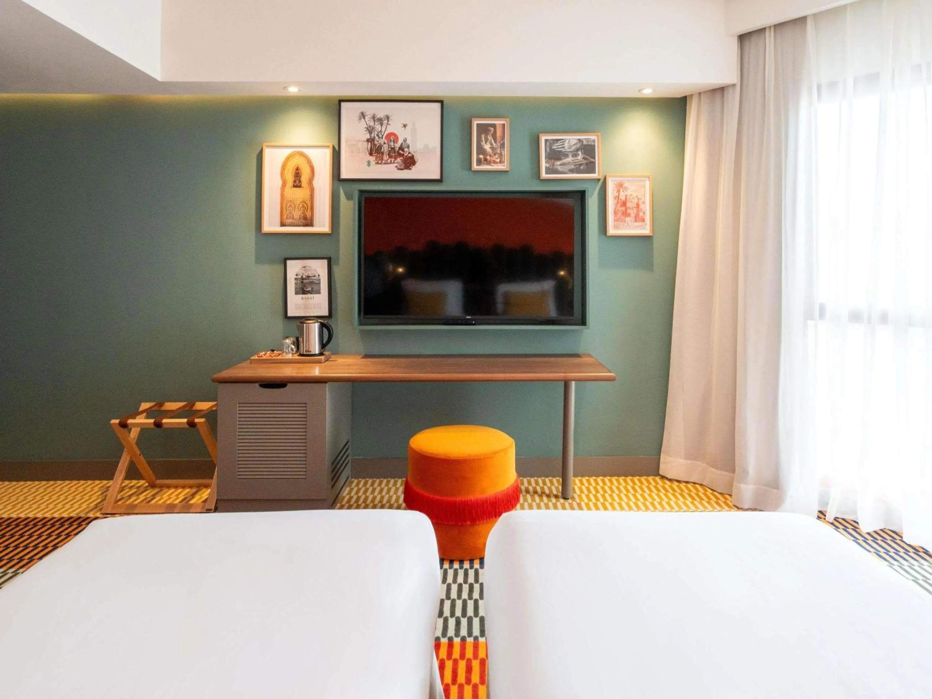 Bedroom, Bed in Mercure Shéhérazade Rabat