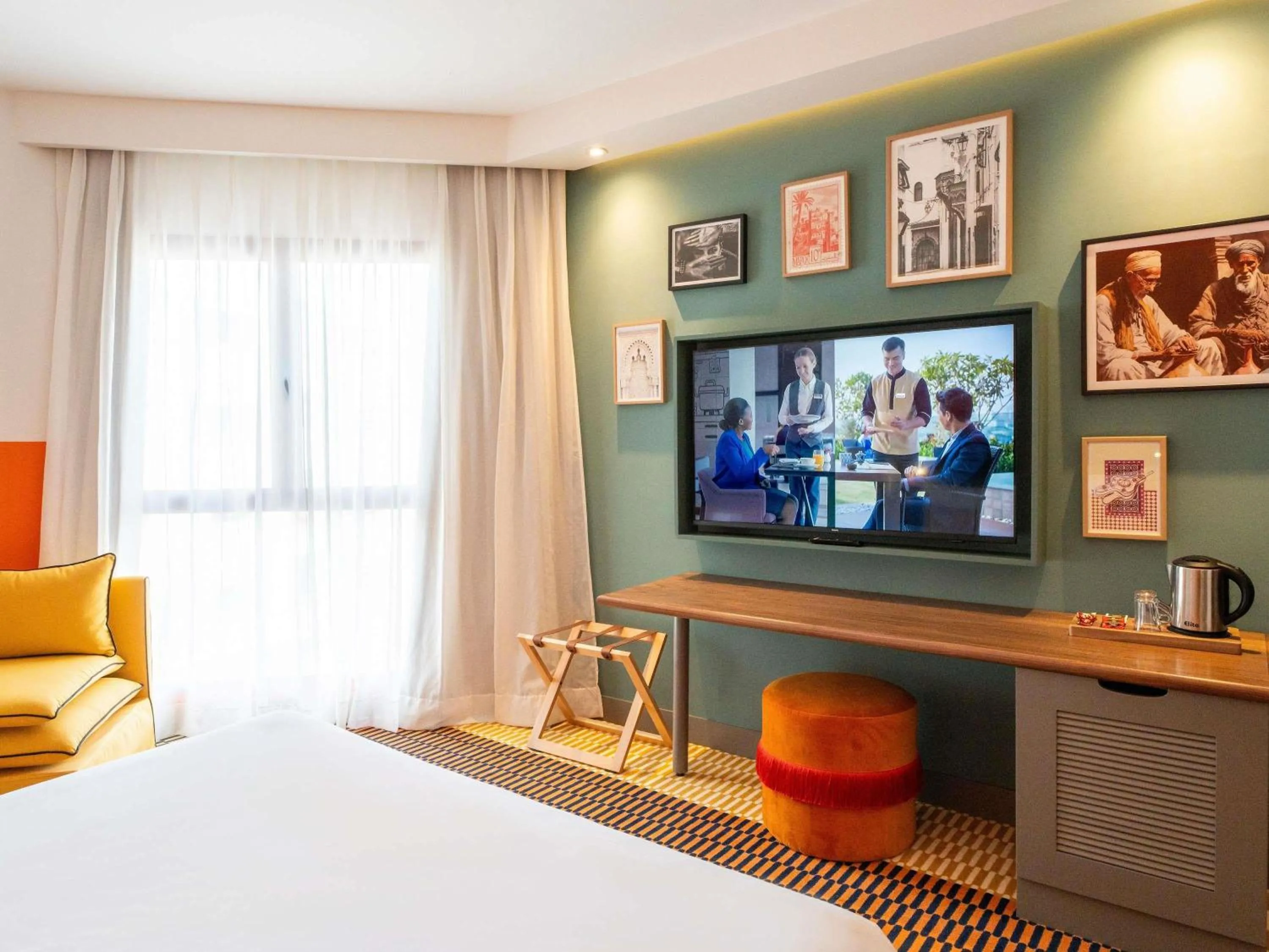 Bedroom, Bed in Mercure Shéhérazade Rabat