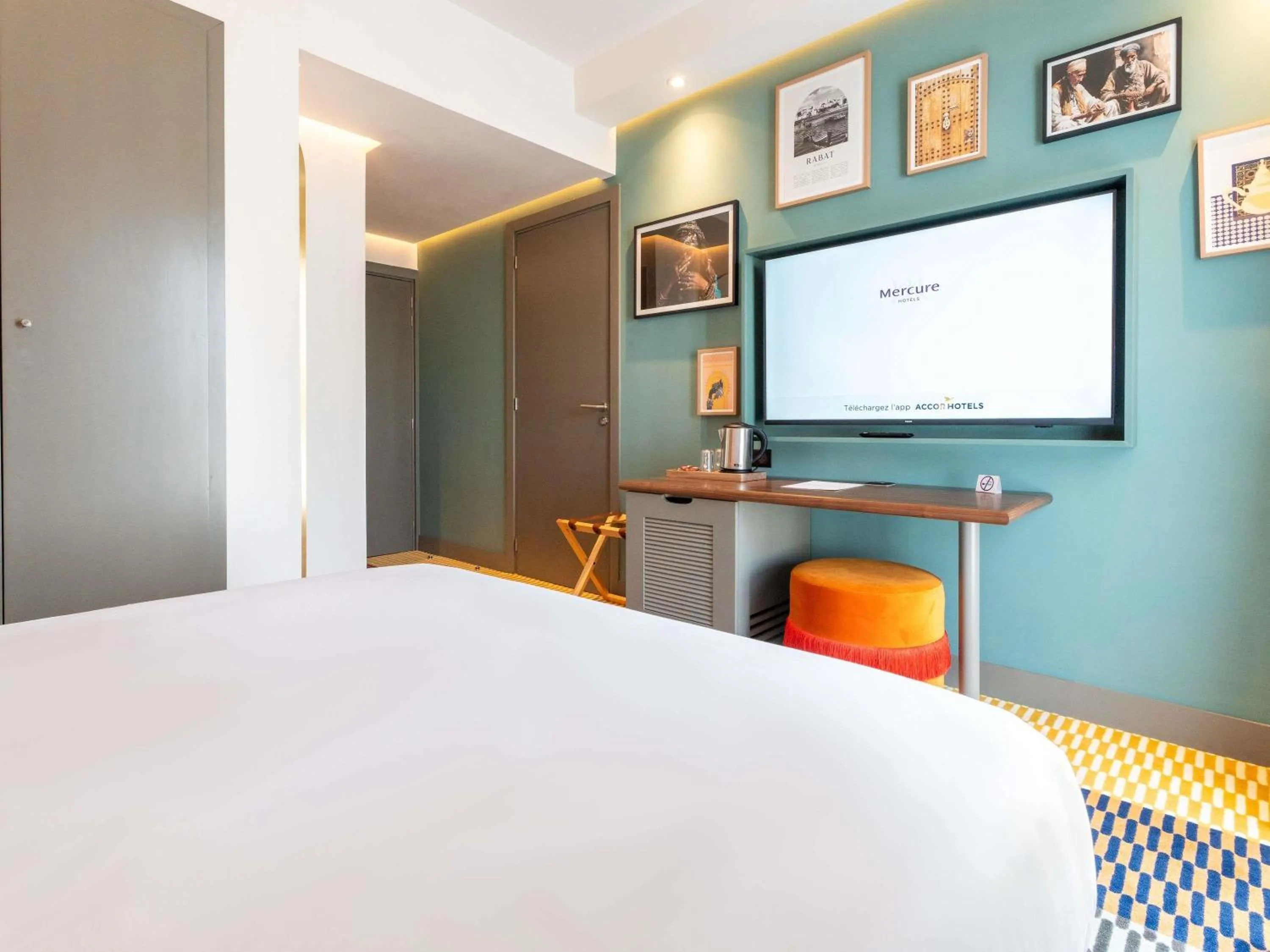 Bedroom, Bed in Mercure Shéhérazade Rabat