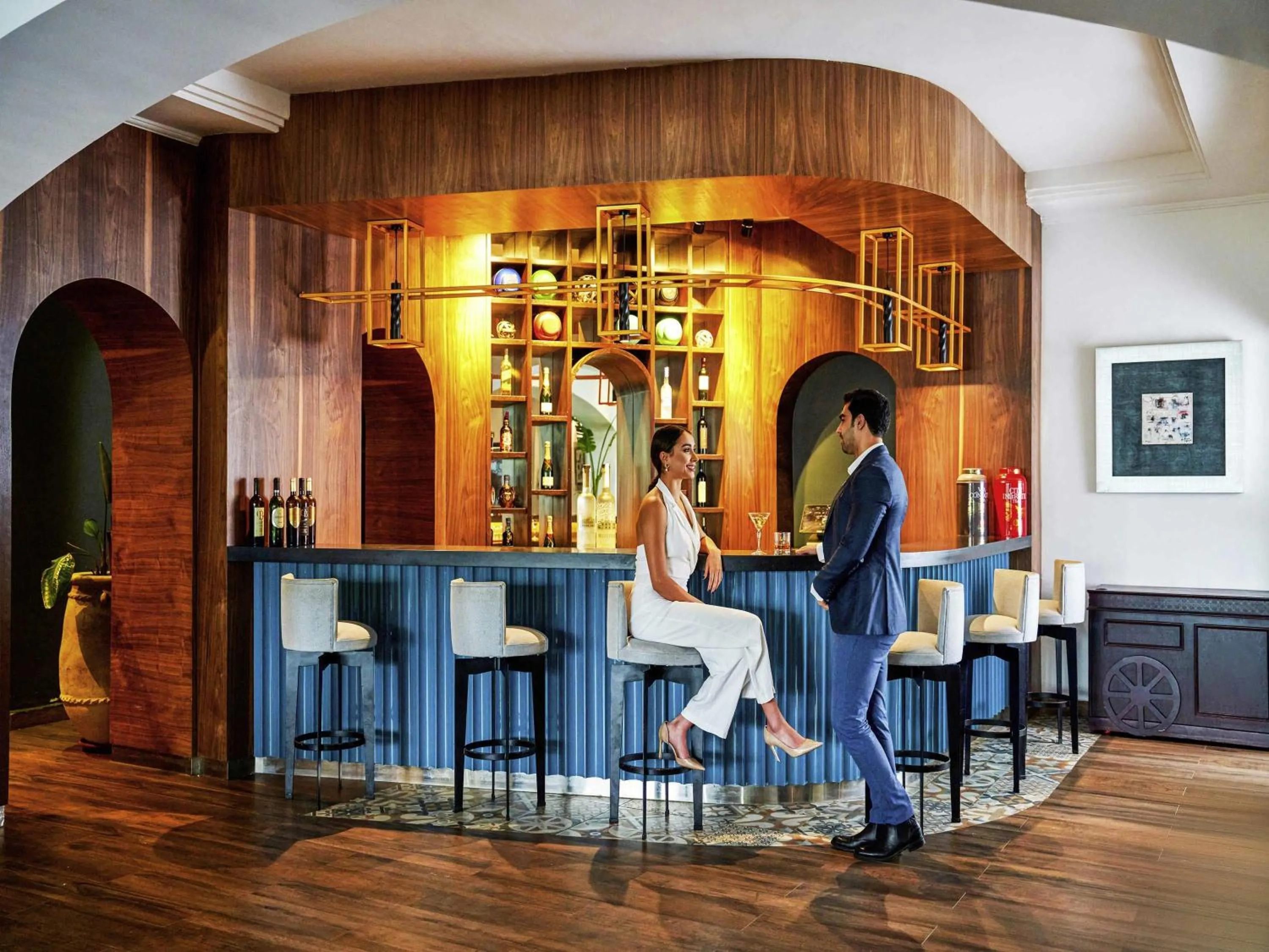 Lounge or bar in Pullman Mazagan Royal Golf & Spa