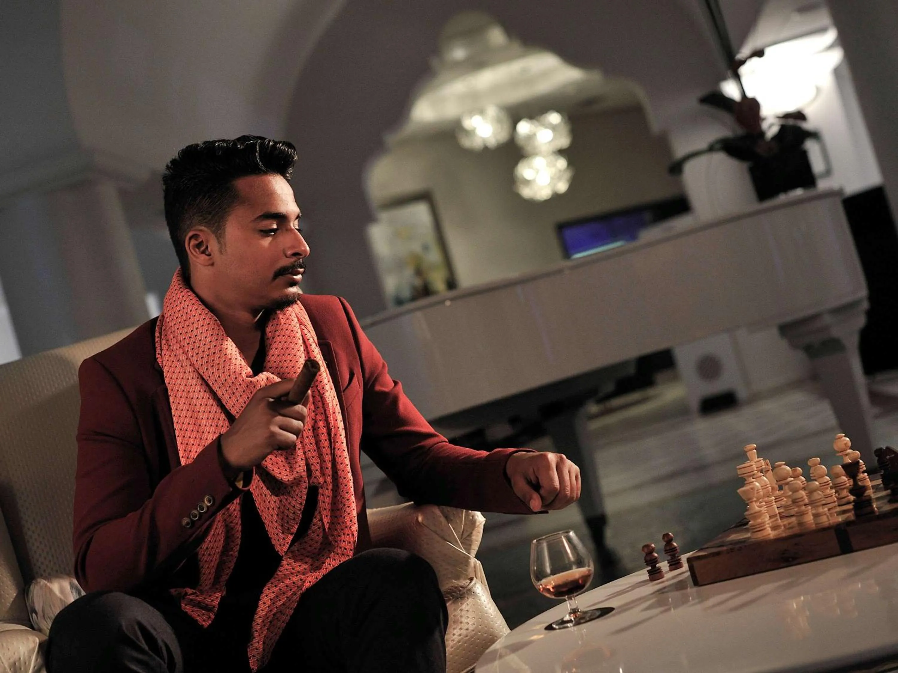 Lounge or bar in Pullman Mazagan Royal Golf & Spa