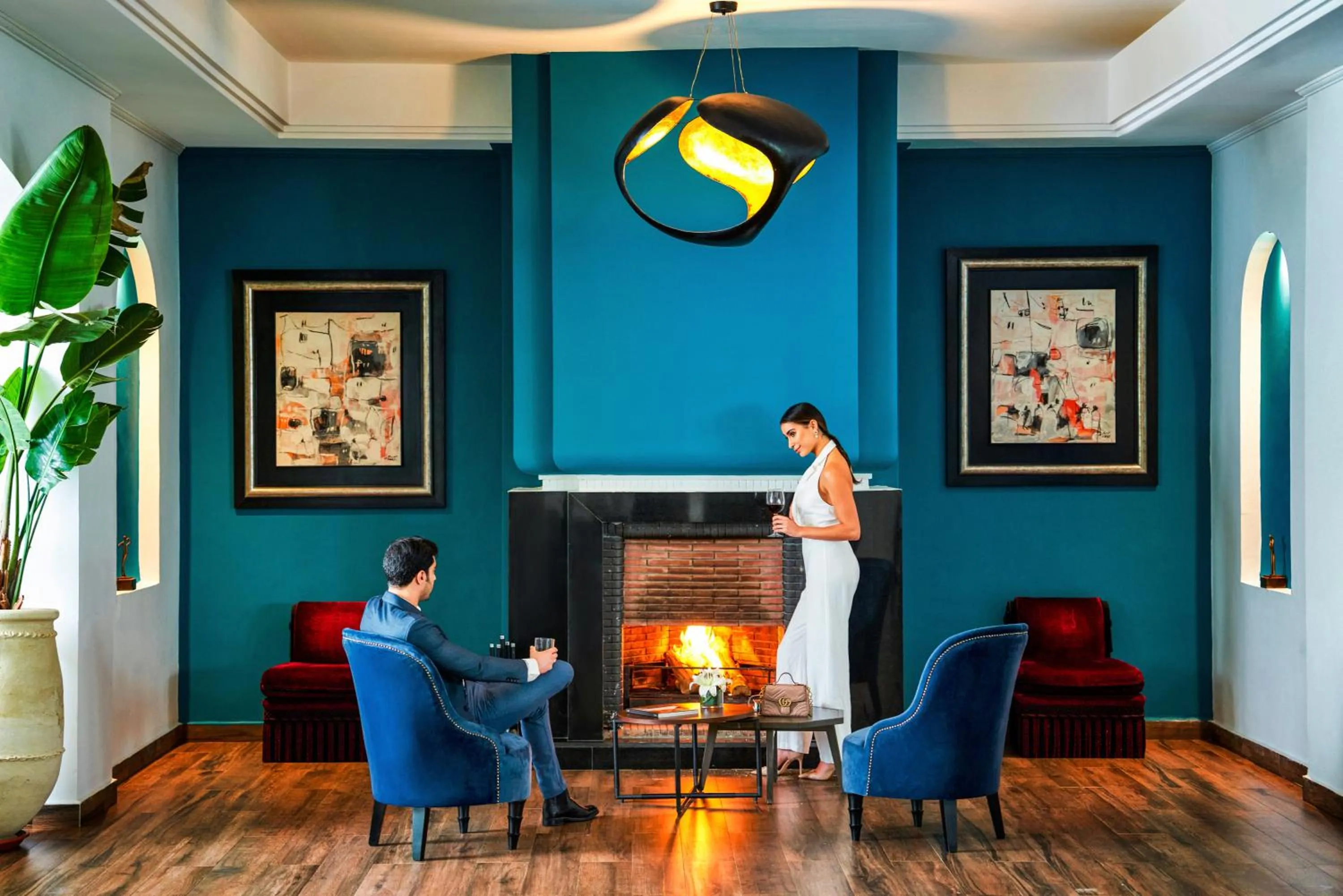 Lounge or bar in Pullman Mazagan Royal Golf & Spa