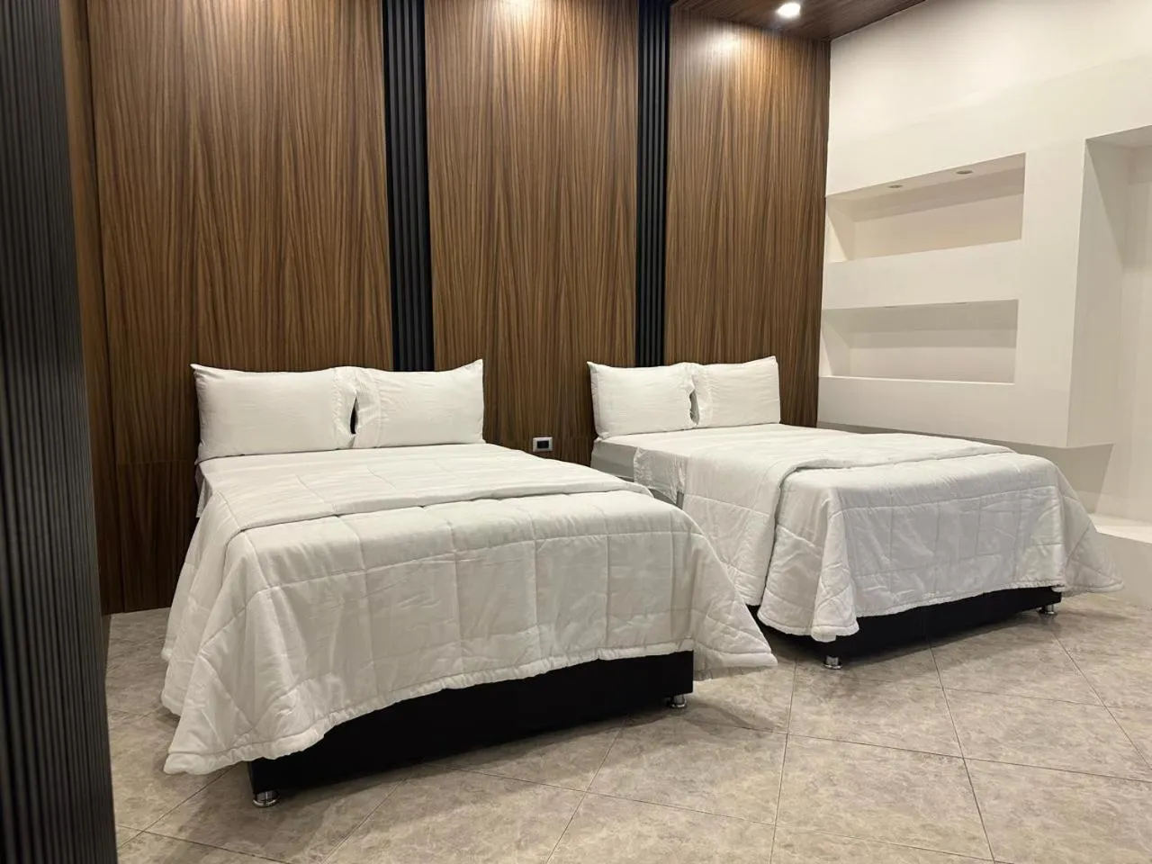 Bed in Hotel Casa Real Cholula