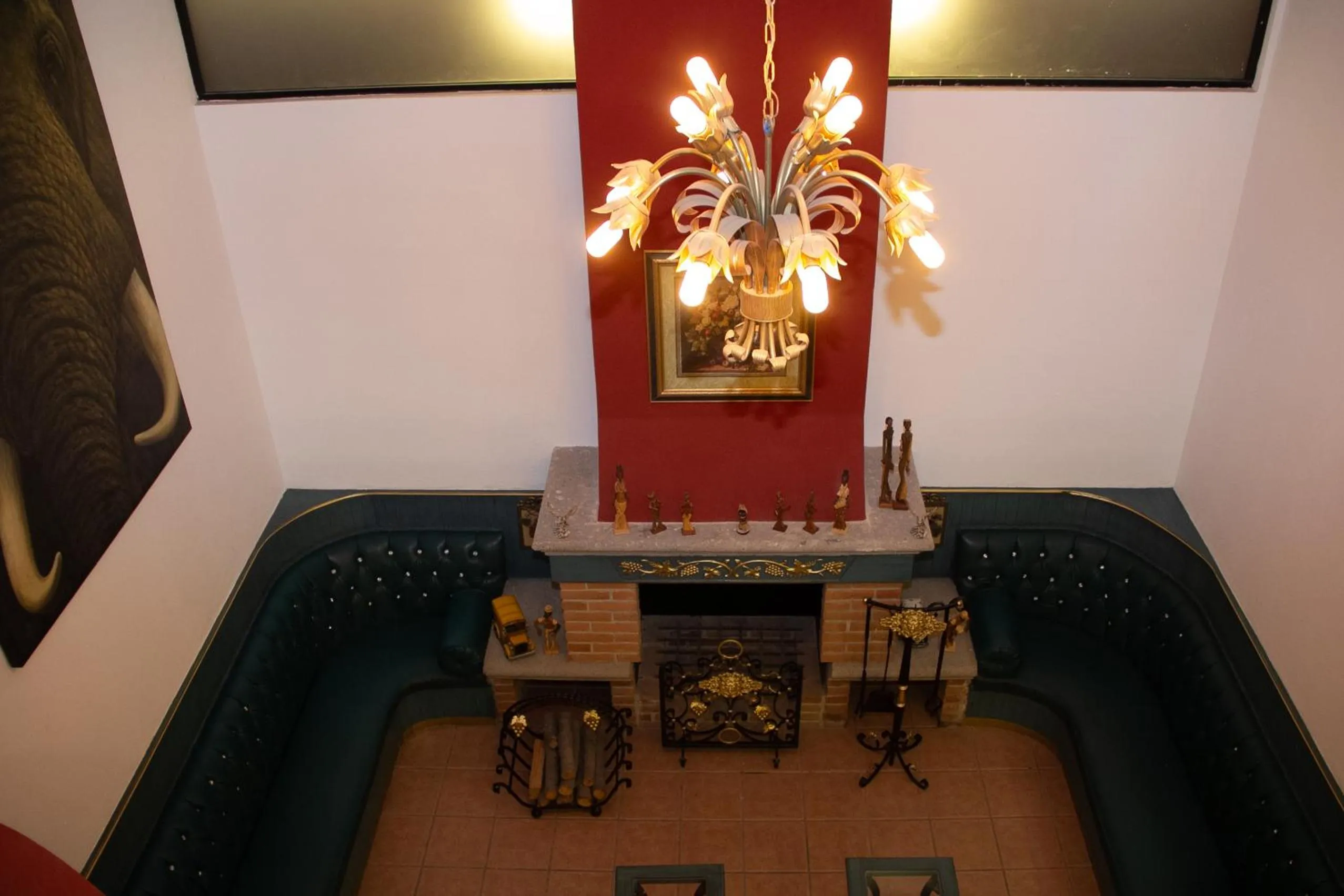 Living room in Hotel Casa Real Cholula