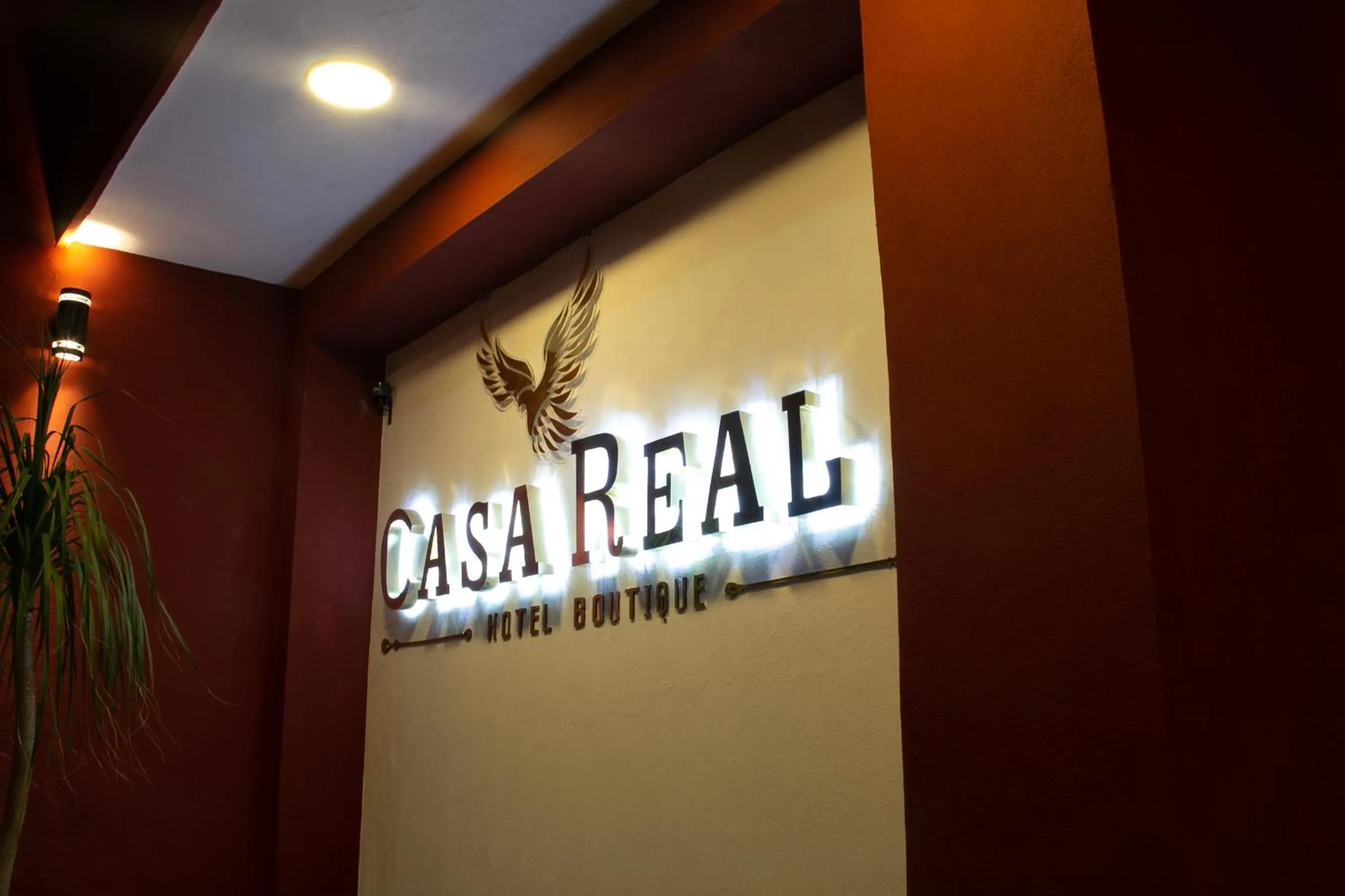 Facade/entrance in Hotel Casa Real Cholula