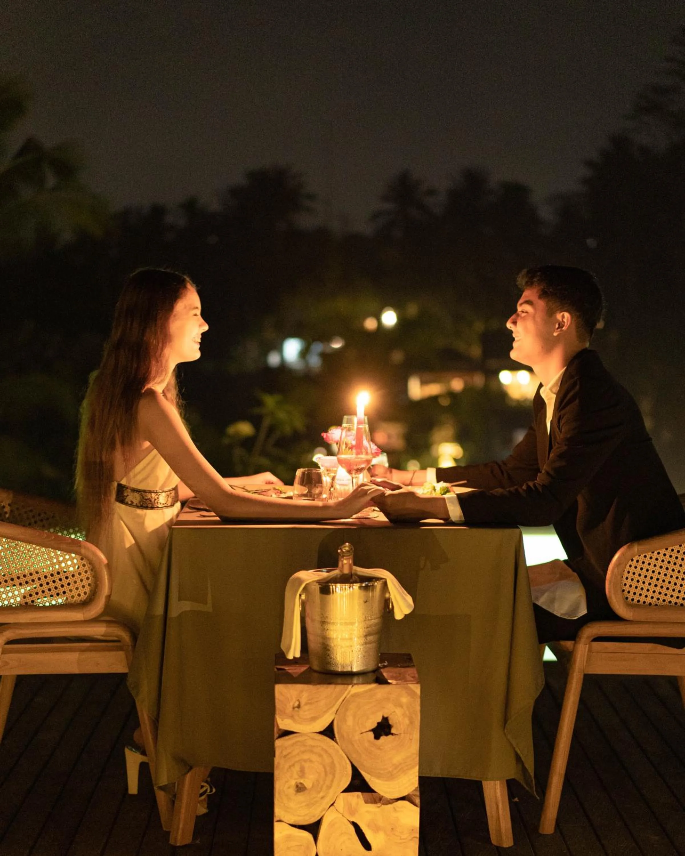 Night in LeRosa Valley Resort