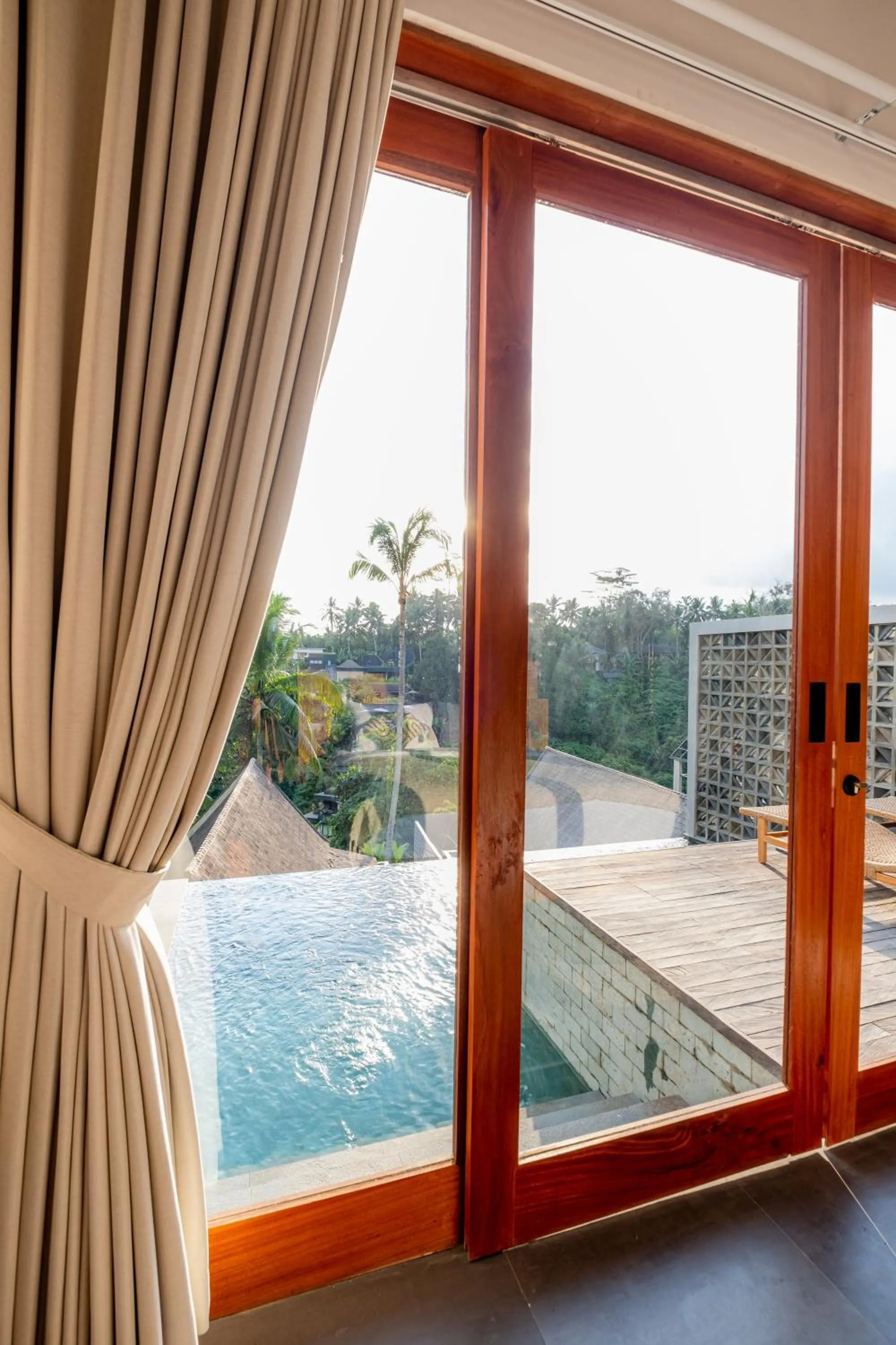 Pool view in LeRosa Valley Resort