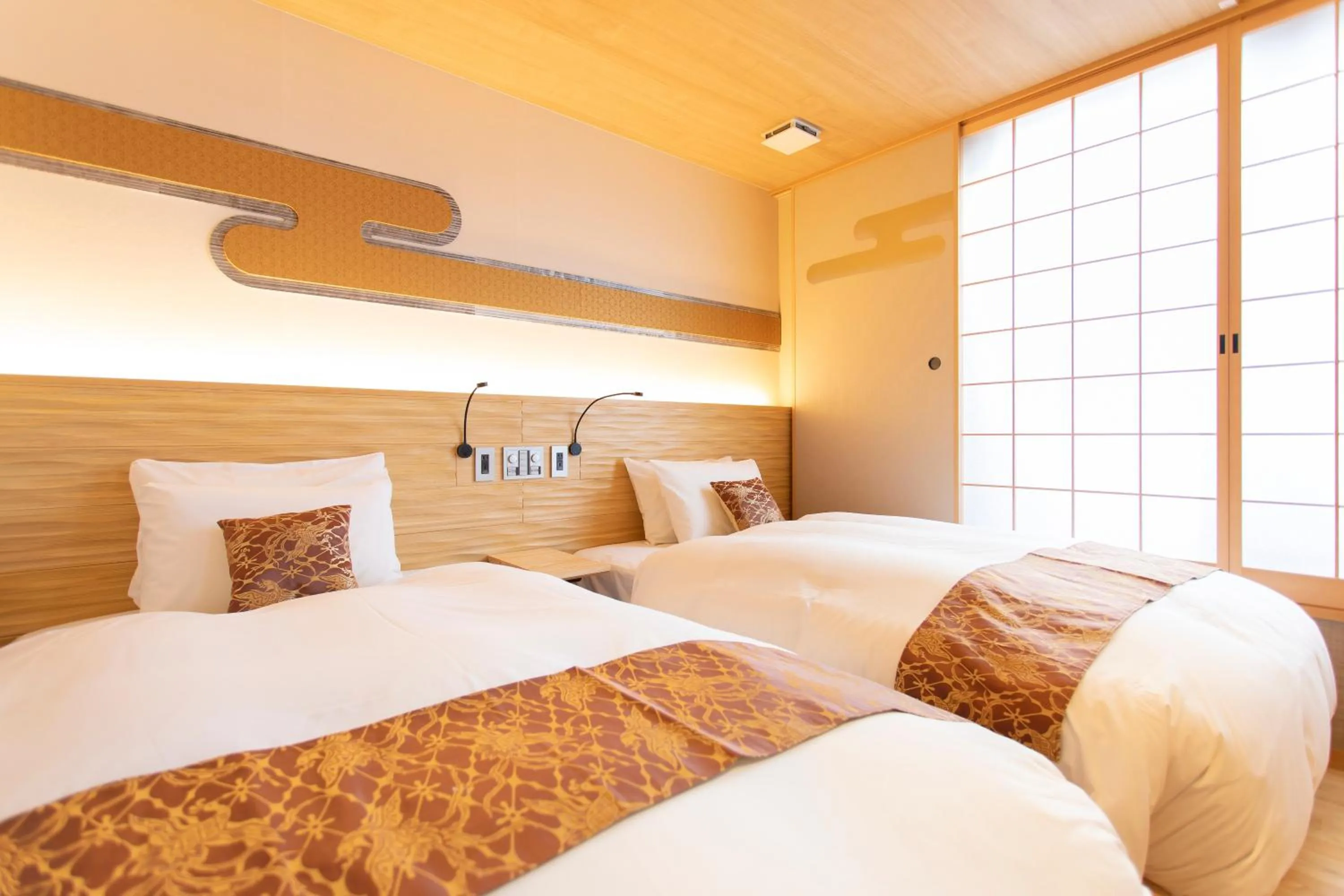 Bedroom, Bed in Higashiyama Hills