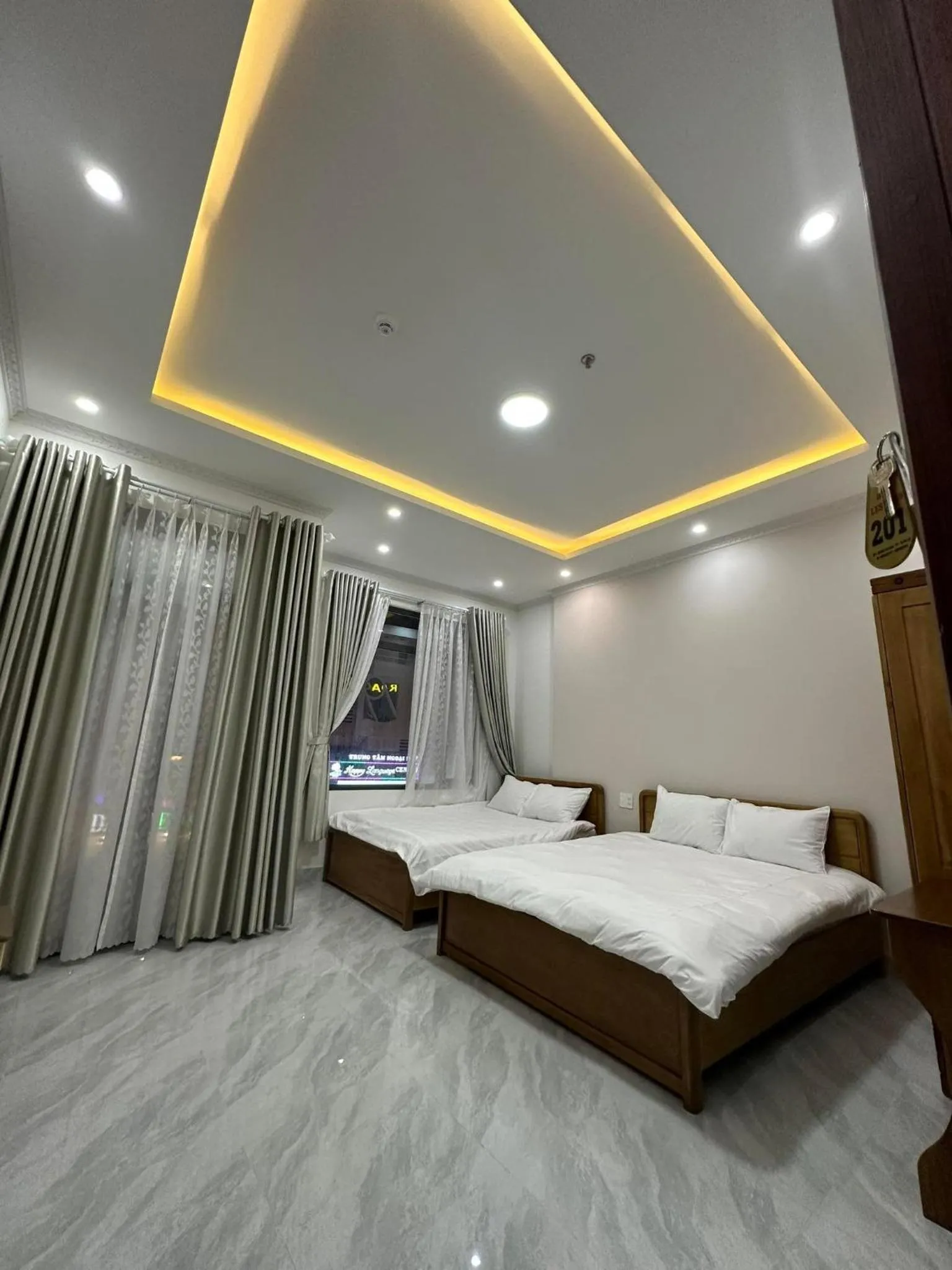 Bed in LES AMIS HOTEL ĐÀ LẠT