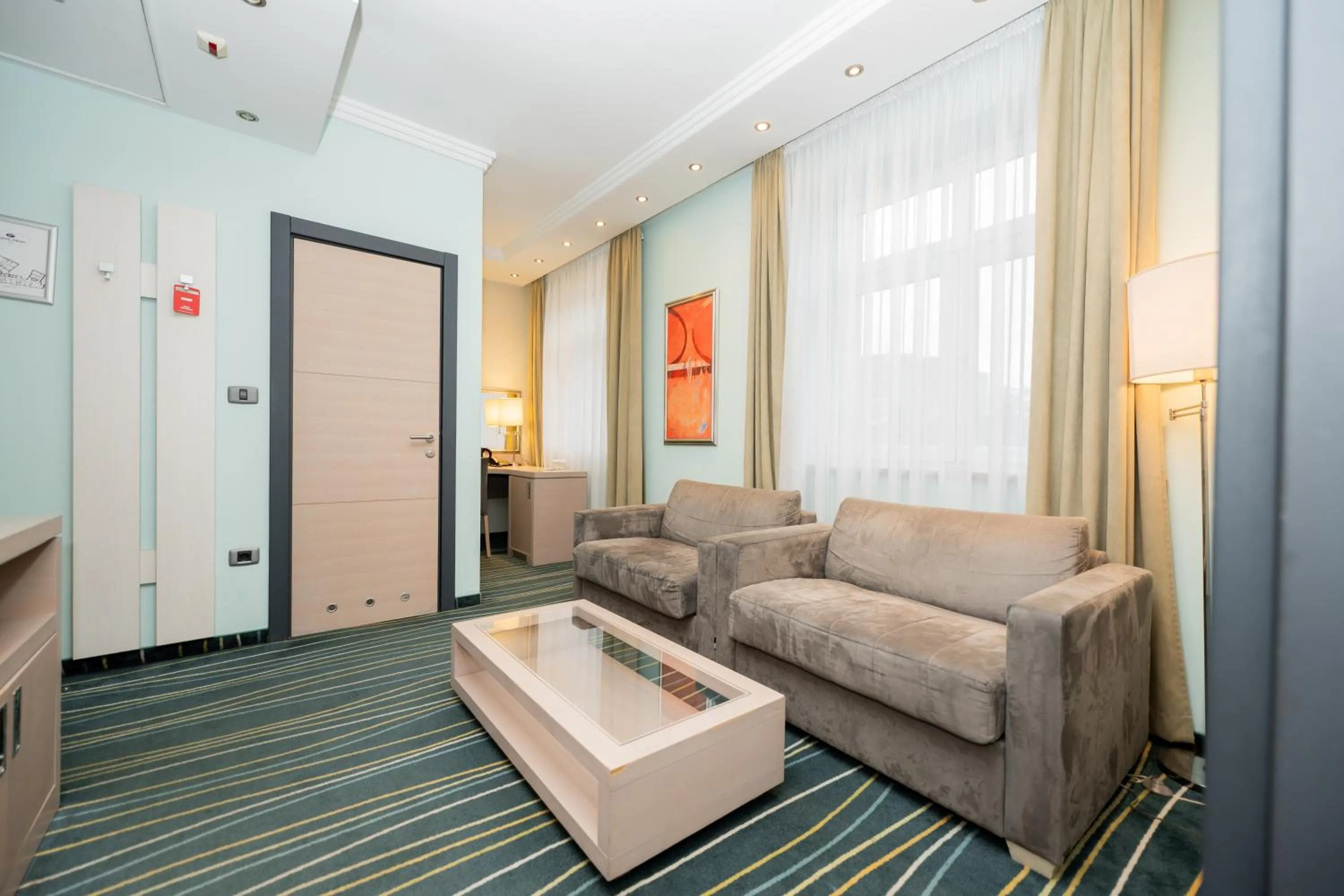 Bed in Kopernikus Hotel Prag