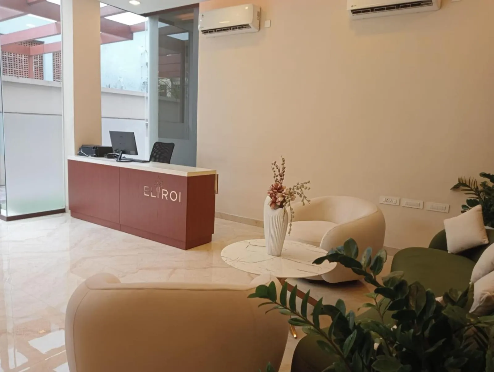 Lobby or reception in Celesto Luxury Residences by Chakola’s Hospitality