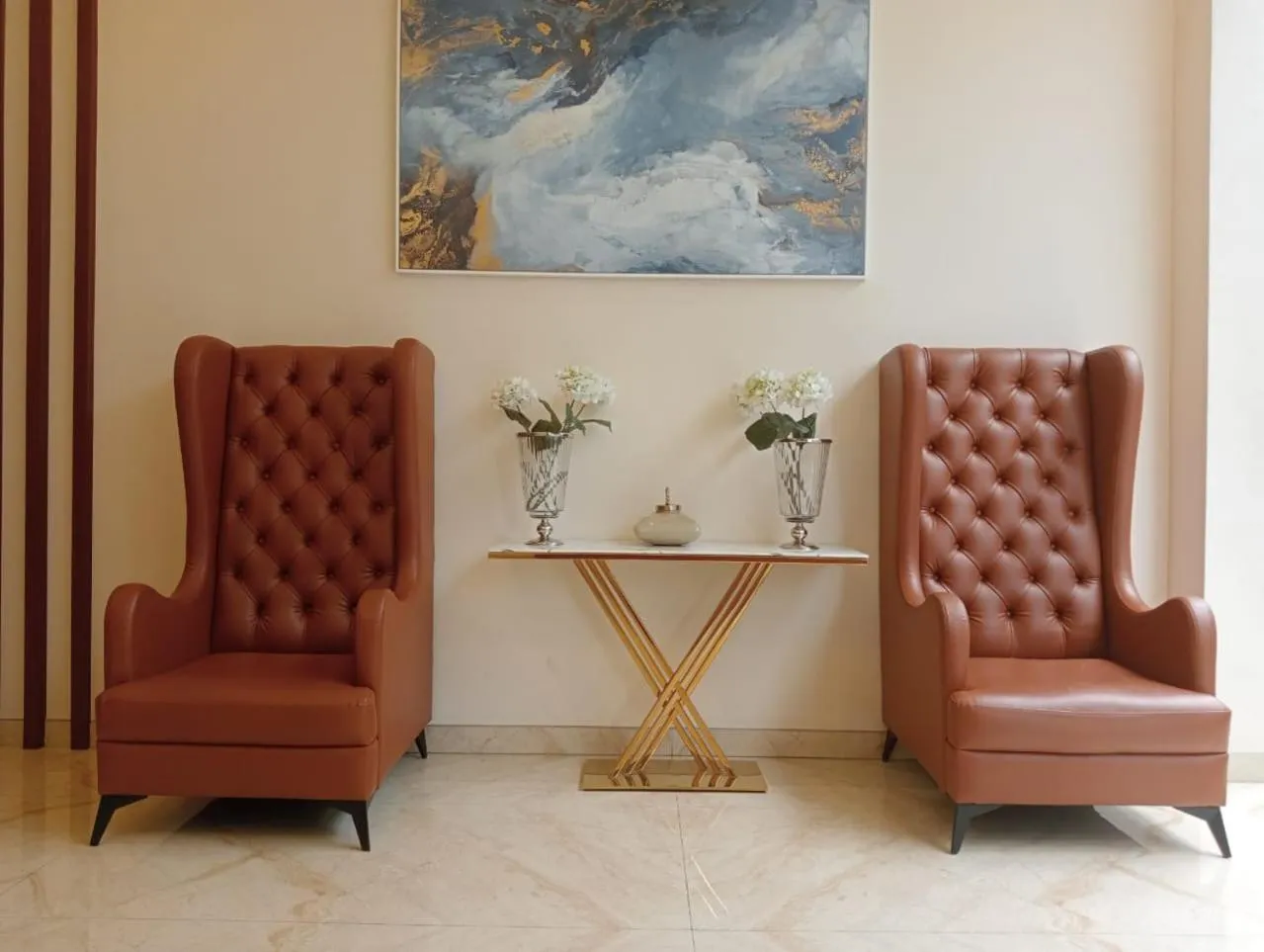 Lobby or reception in Celesto Luxury Residences by Chakola’s Hospitality