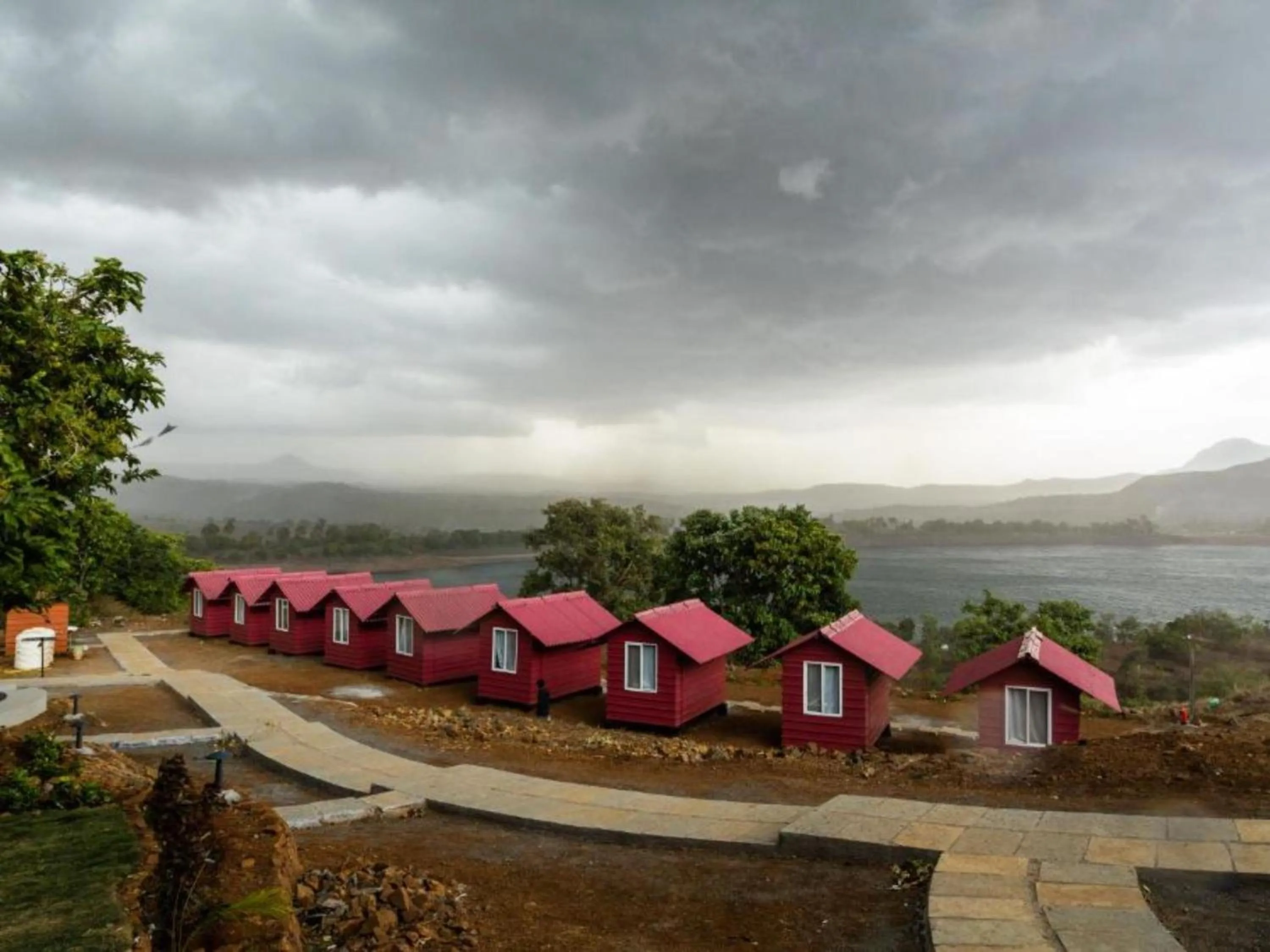 Property building in The Hosteller Bhandardara