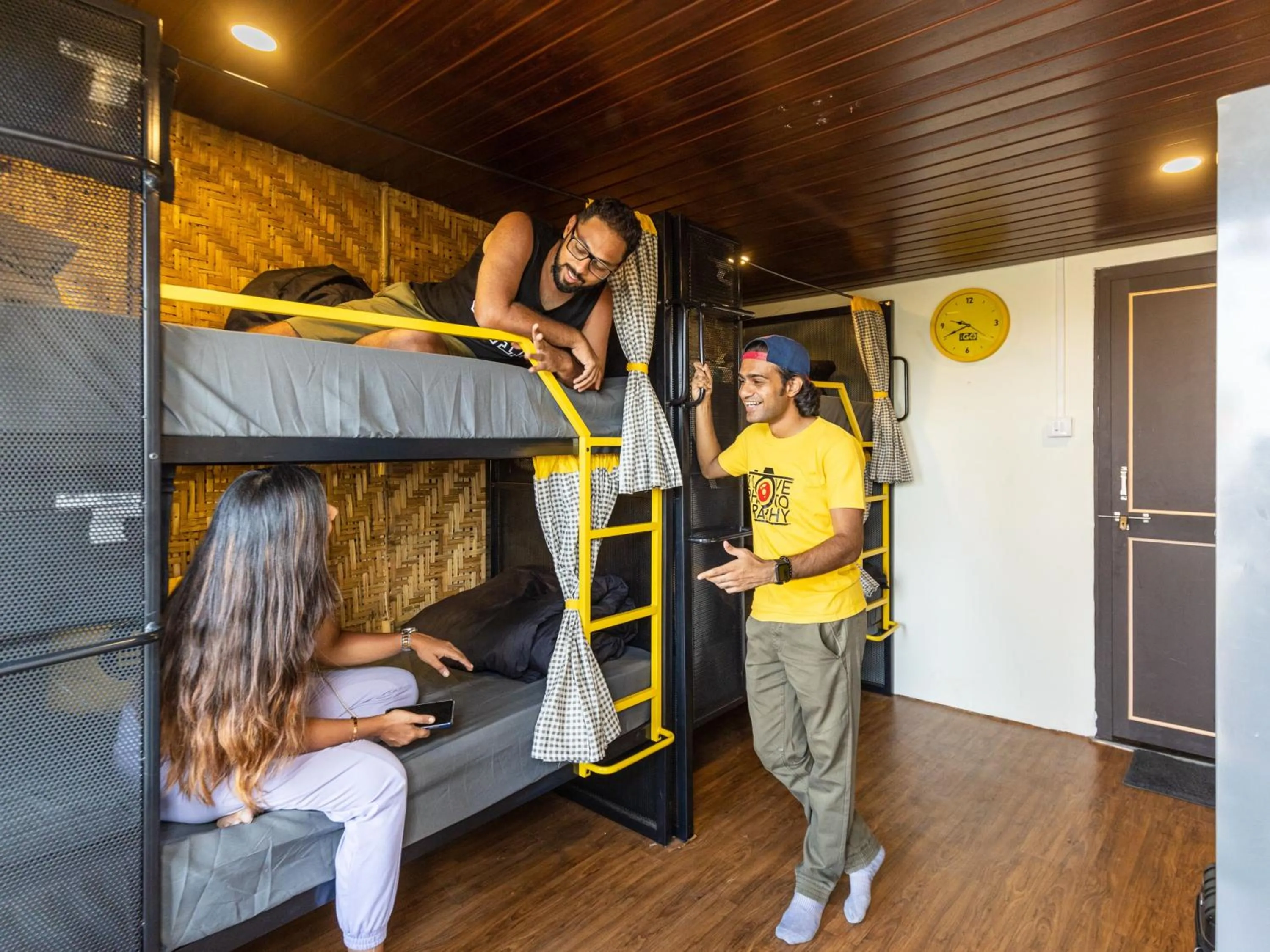 group of guests in The Hosteller Bhandardara