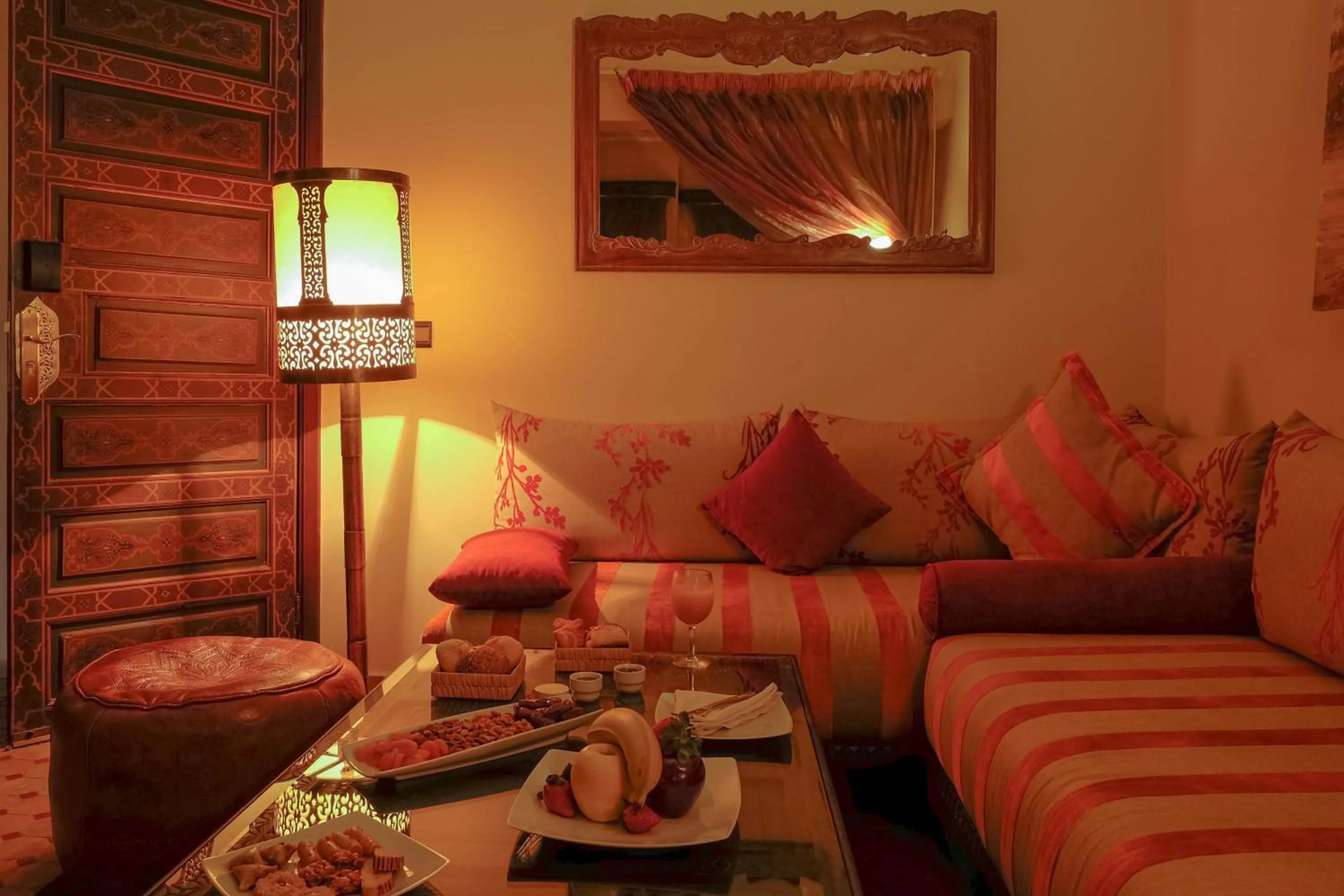 Living room in Riad Marrakech By Hivernage